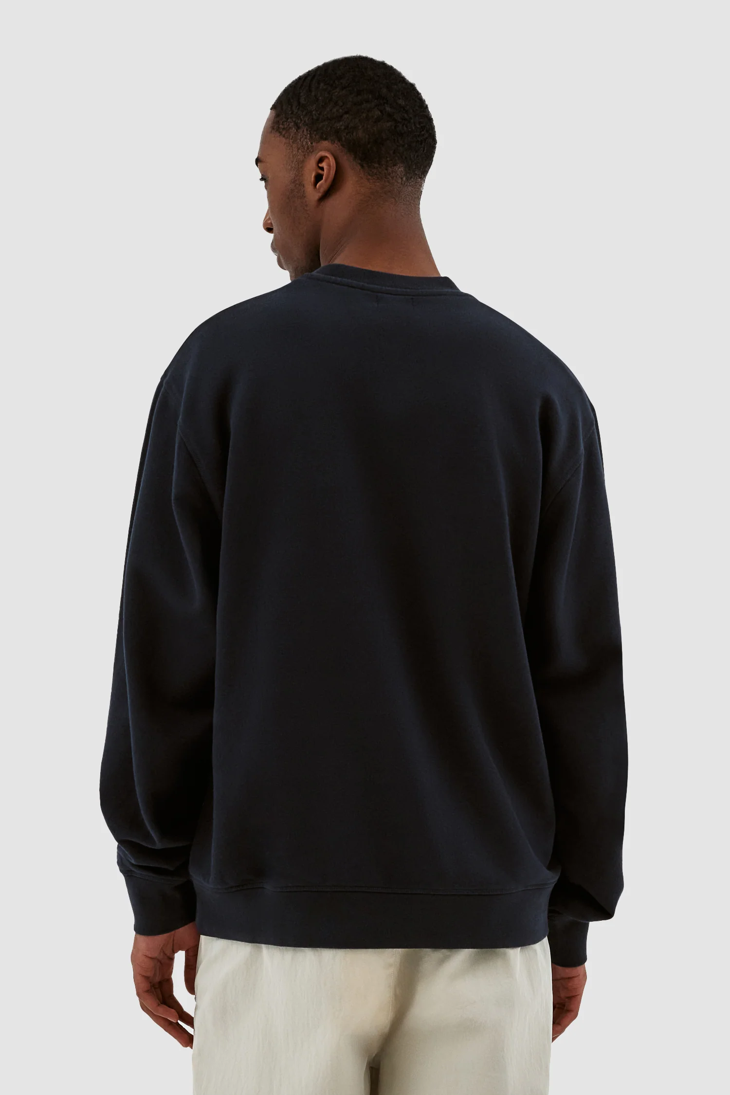 Carlos Small Heart Crewneck - Marine - Image 3