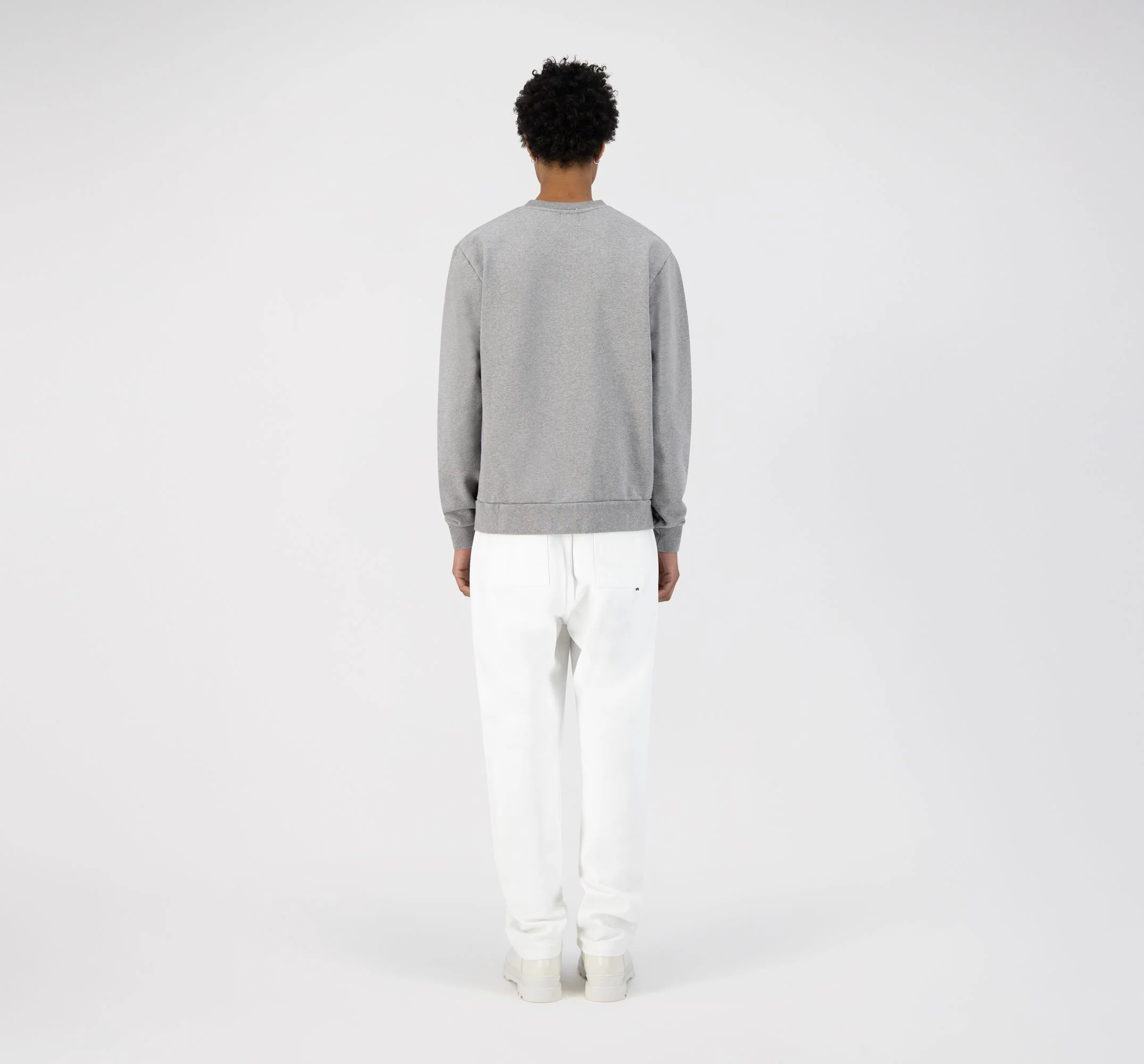 Pull à logo en forme de cœur de Cassat - Gris - Image 4