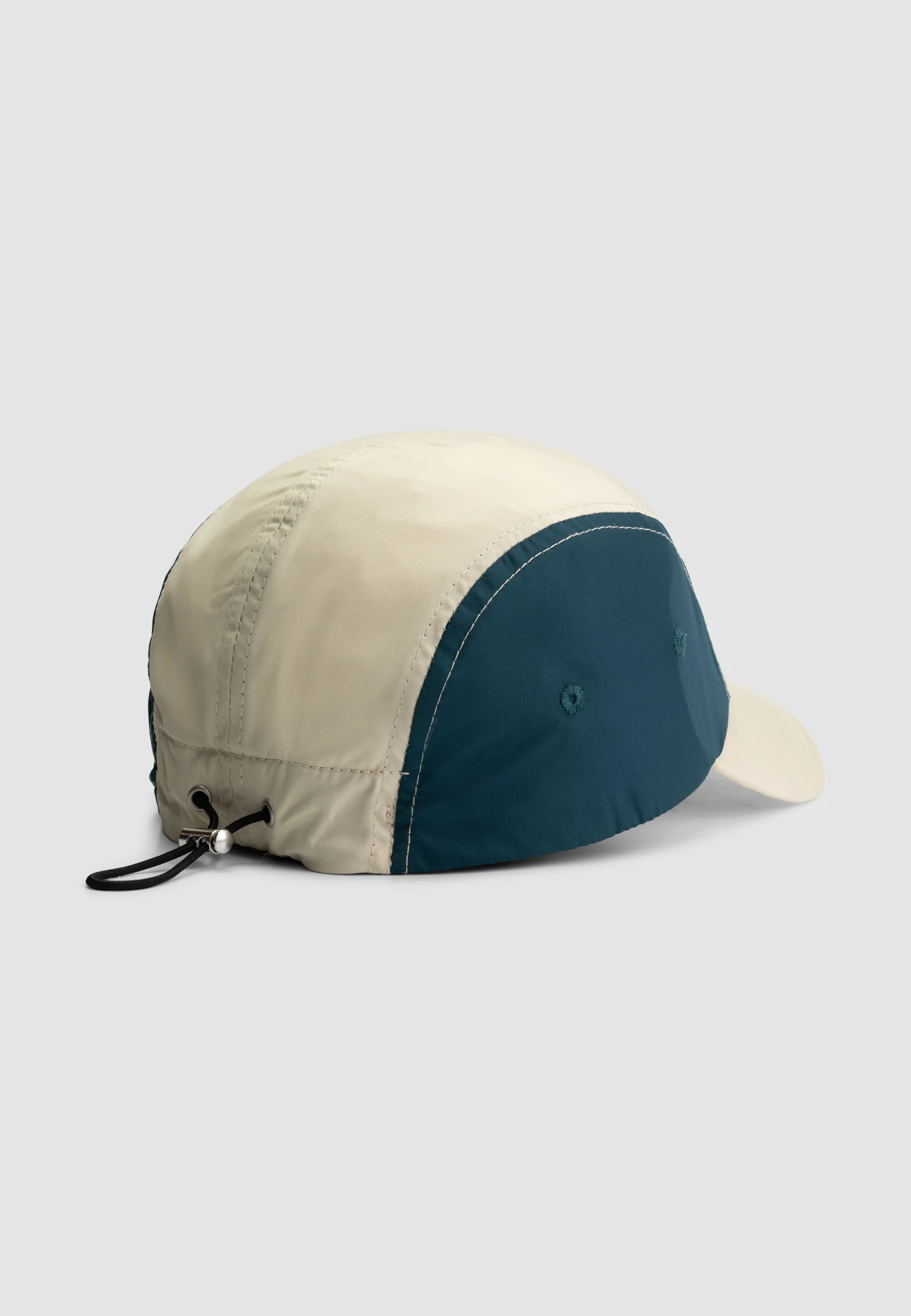 Casquette Cedric à 5 panneaux - Crème/Marine - Image 3