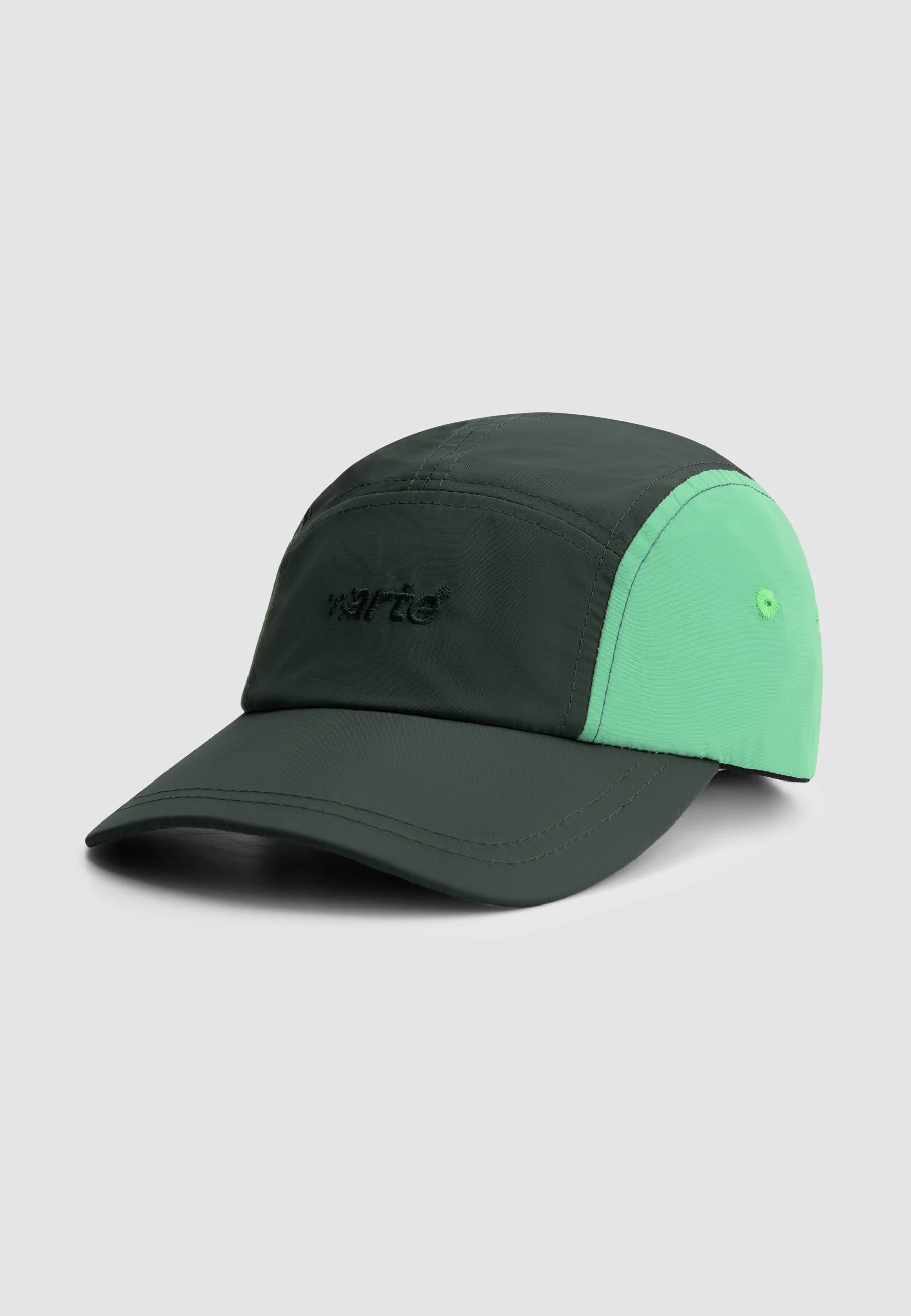 Casquette Cedric à 5 panneaux - Vert clair/Vert foncé - Image 2