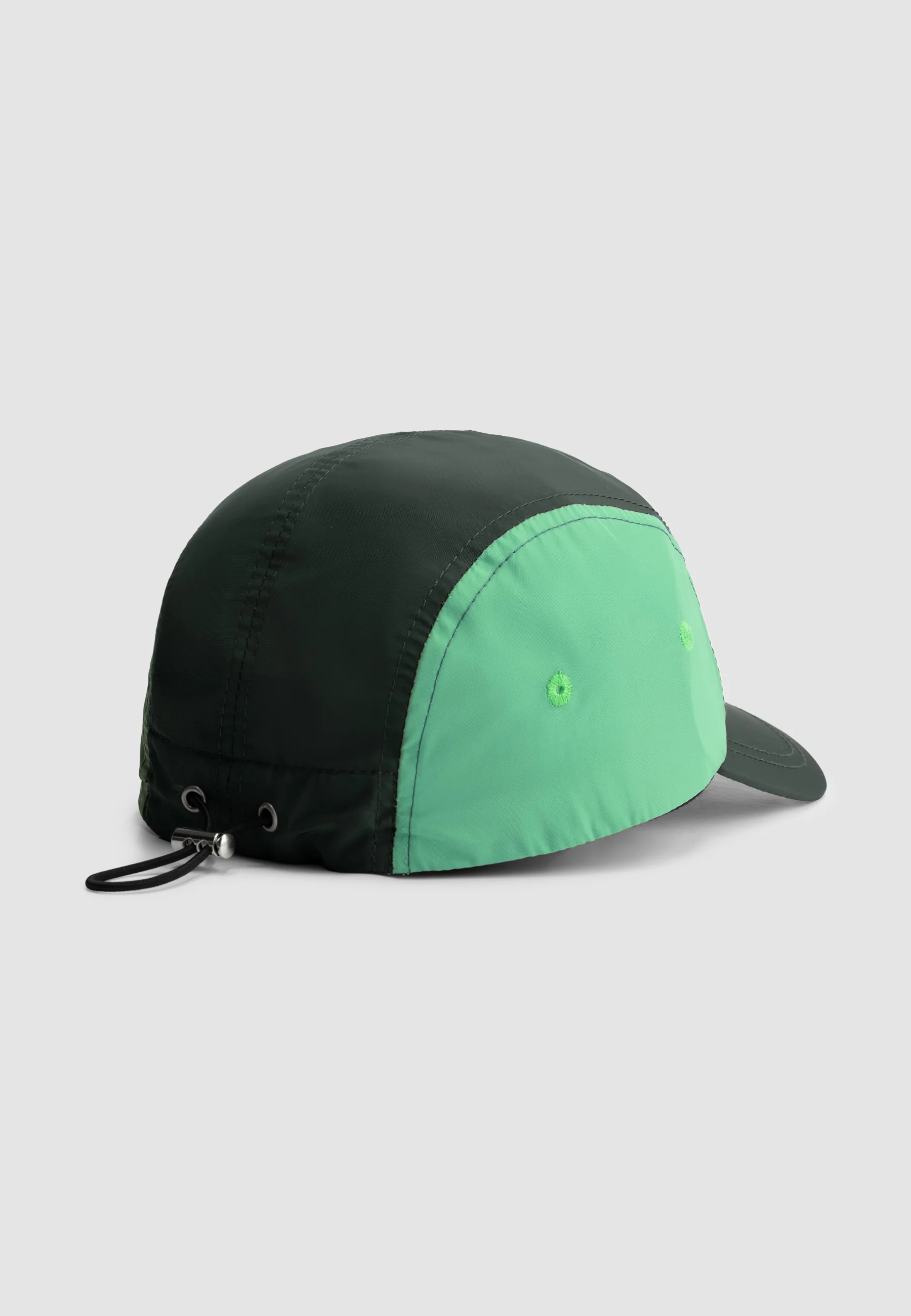 Casquette Cedric à 5 panneaux - Vert clair/Vert foncé - Image 3
