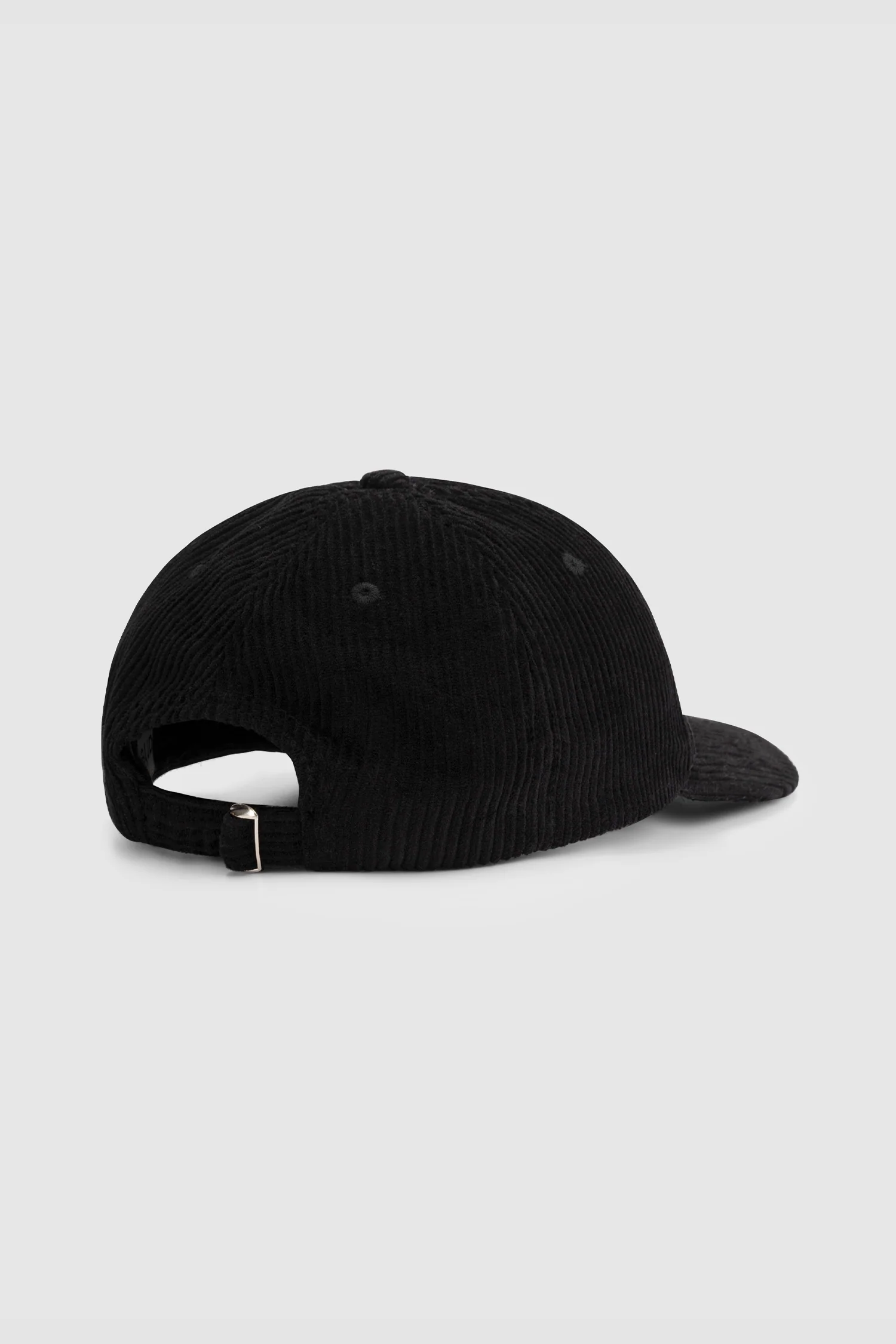 Casquette Cedric en velours côtelé - Noir - Image 3