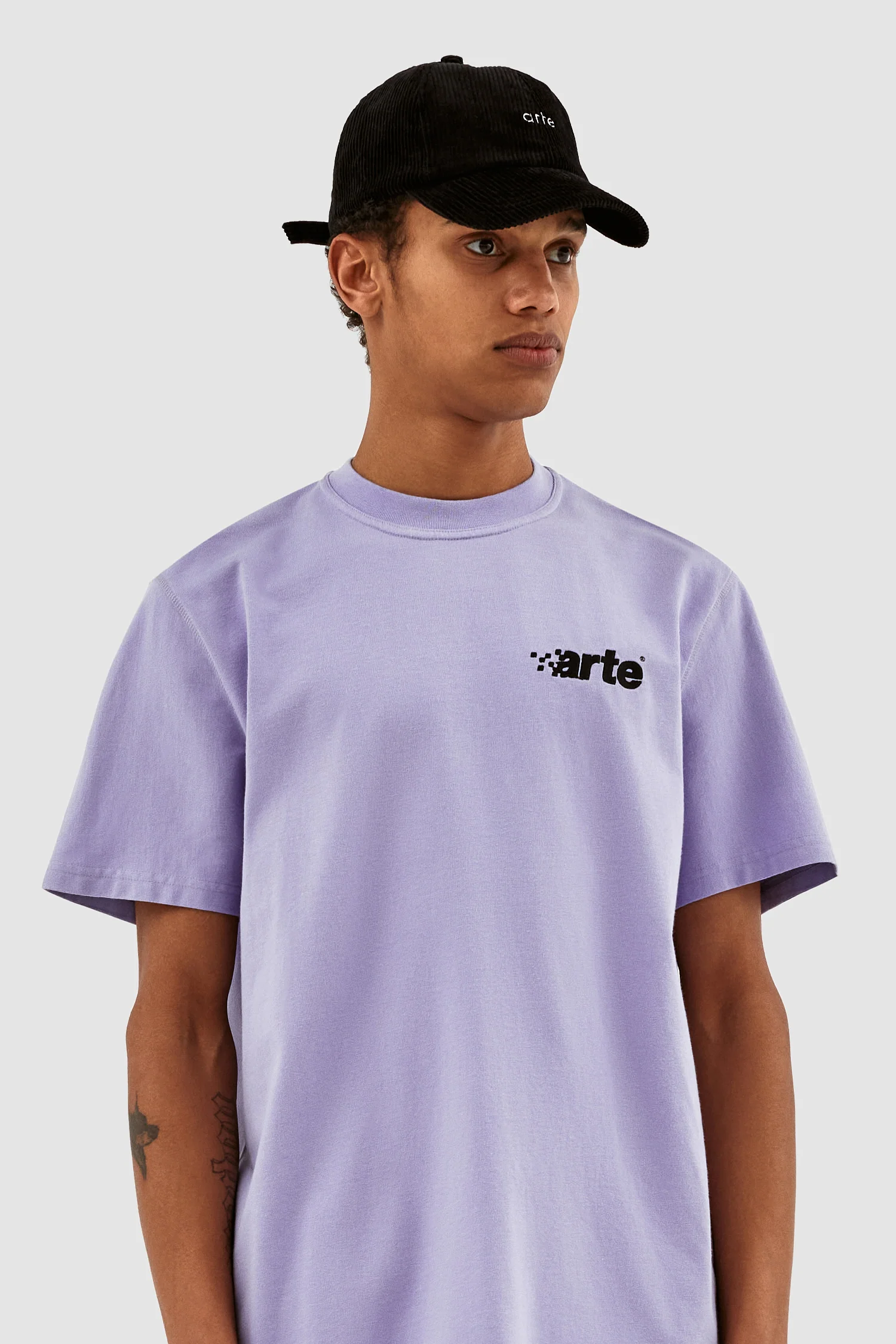 Casquette Cedric en velours côtelé - Noir - Image 4