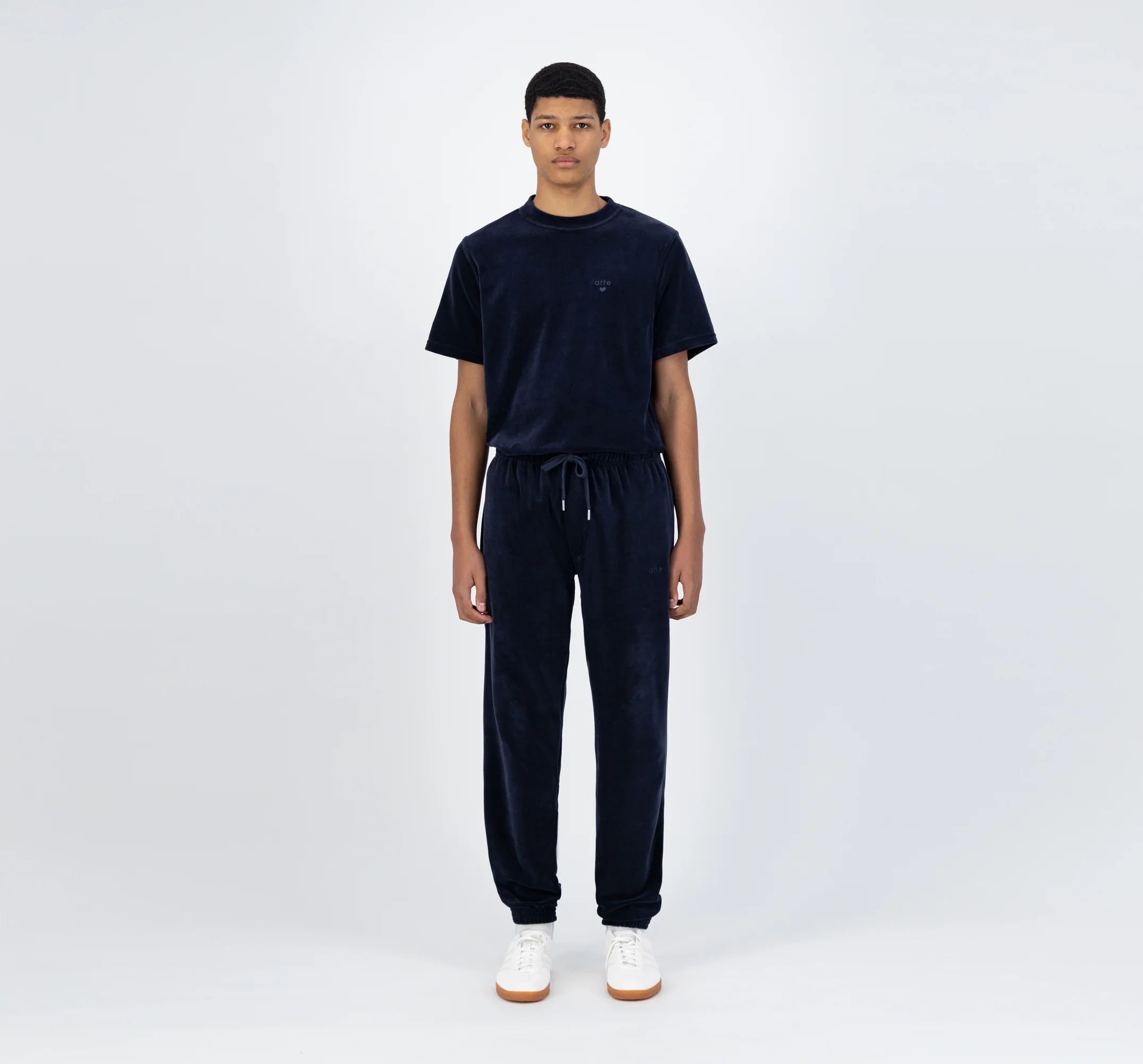 Pantalon en velours Chasen - Marine - Image 4