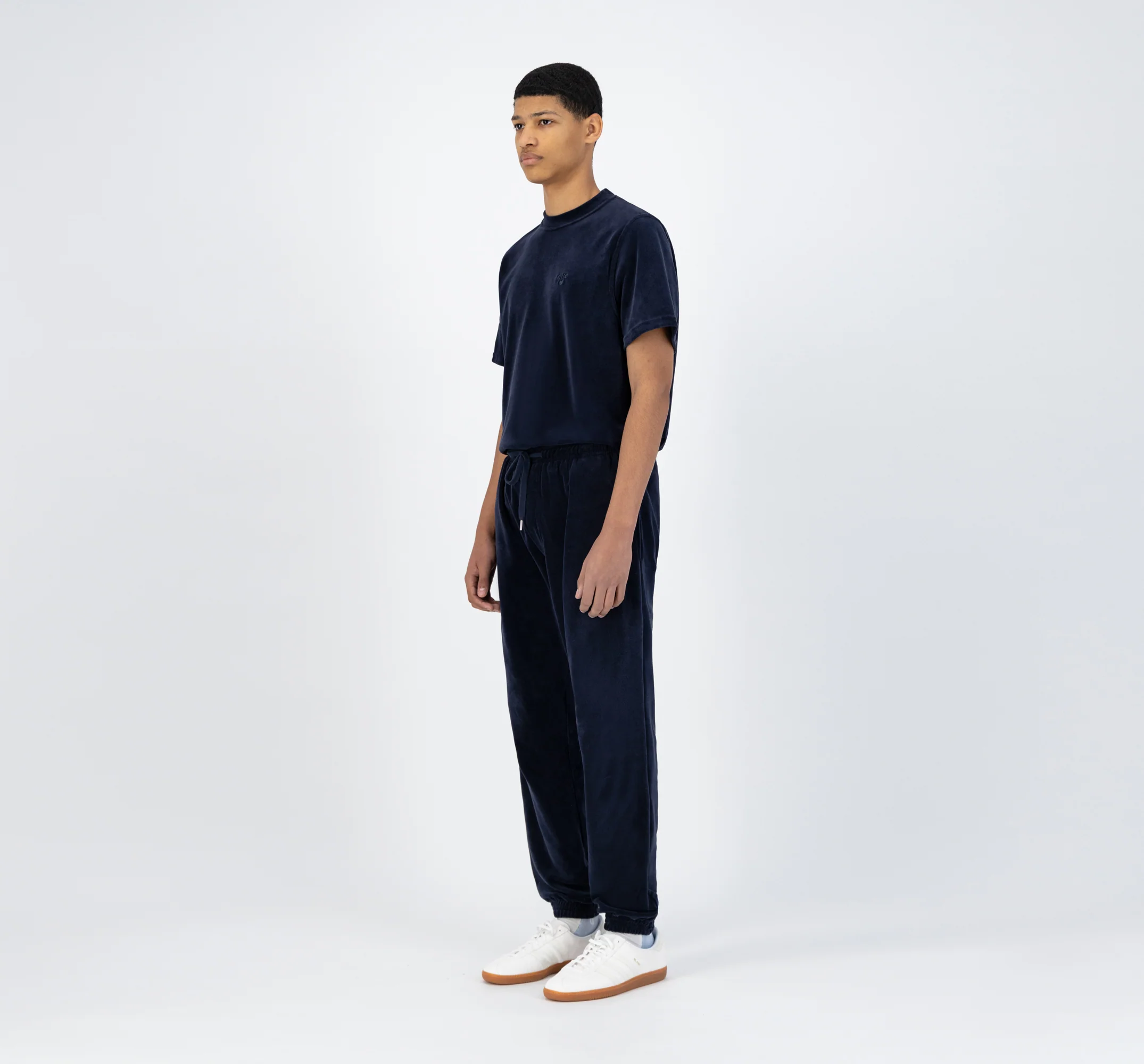 Pantalon en velours Chasen - Marine - Image 5