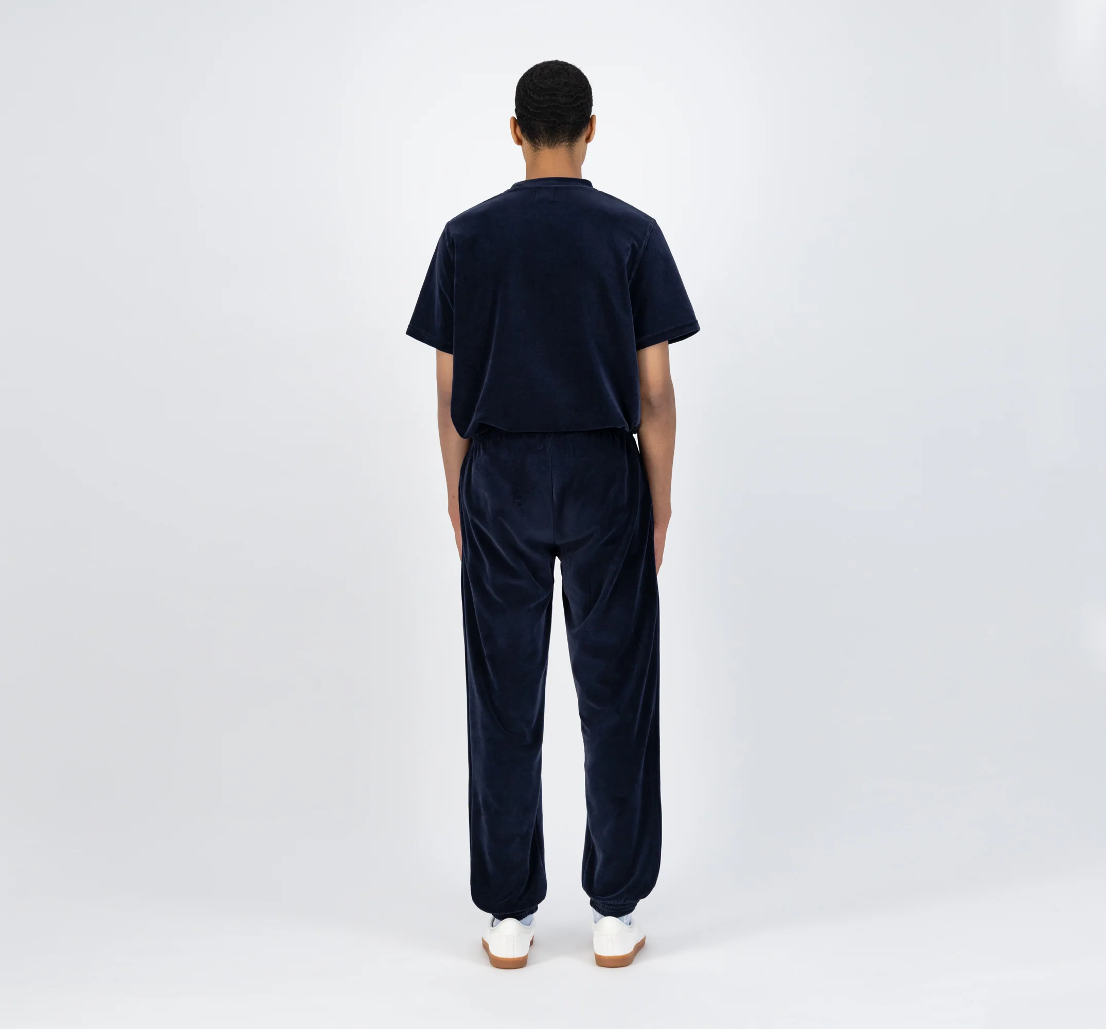 Pantalon en velours Chasen - Marine - Image 6