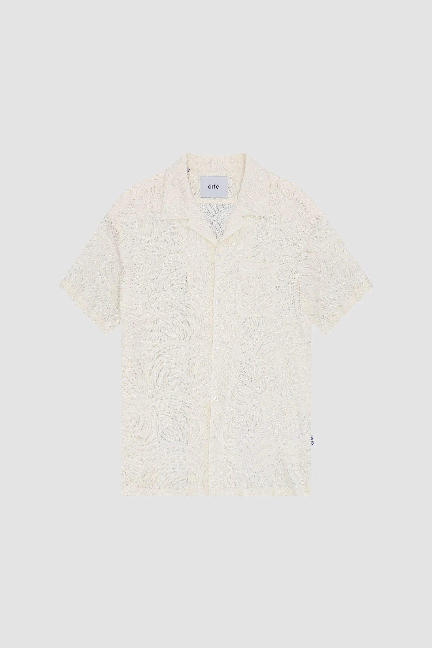 Chemise en crochet Stan - Crème - Image 8