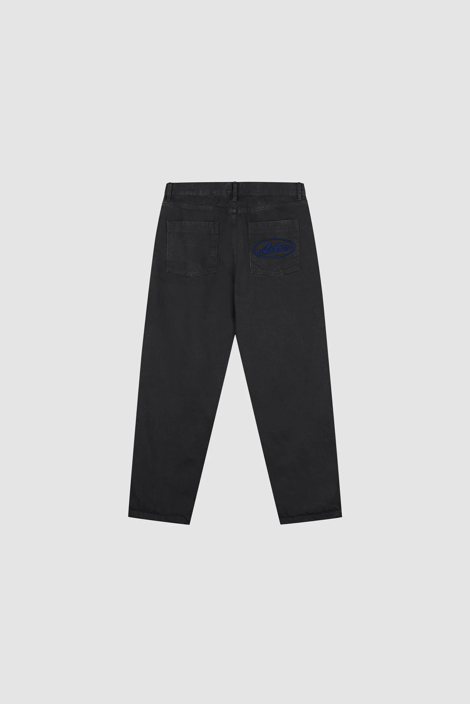 Pantalon à poche avec logo circulaire - Noir - Image 10