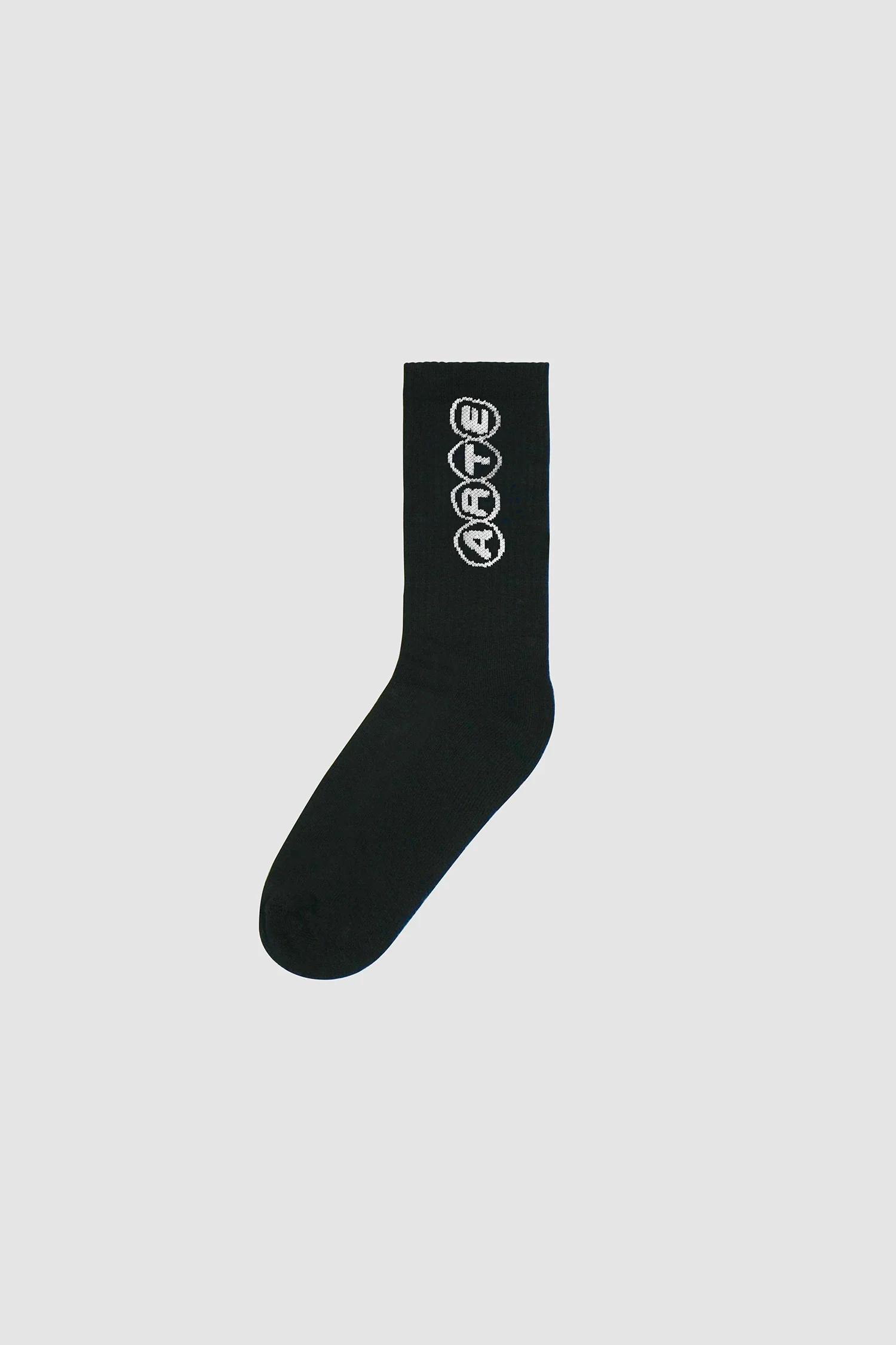Chaussettes à logo circulaire - Noir - Image 2