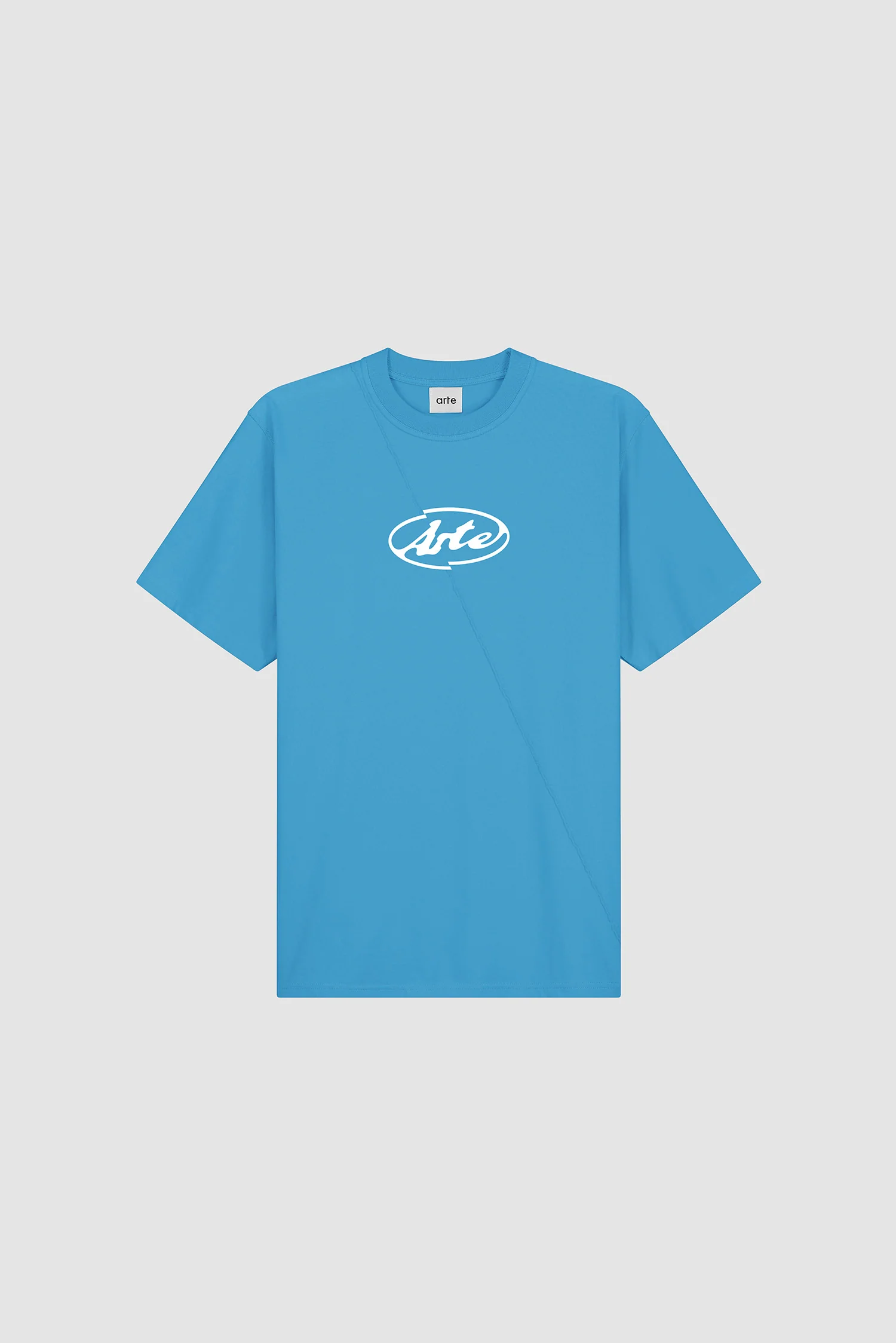 T-shirt avec logo cercle - Bleu - Image 9