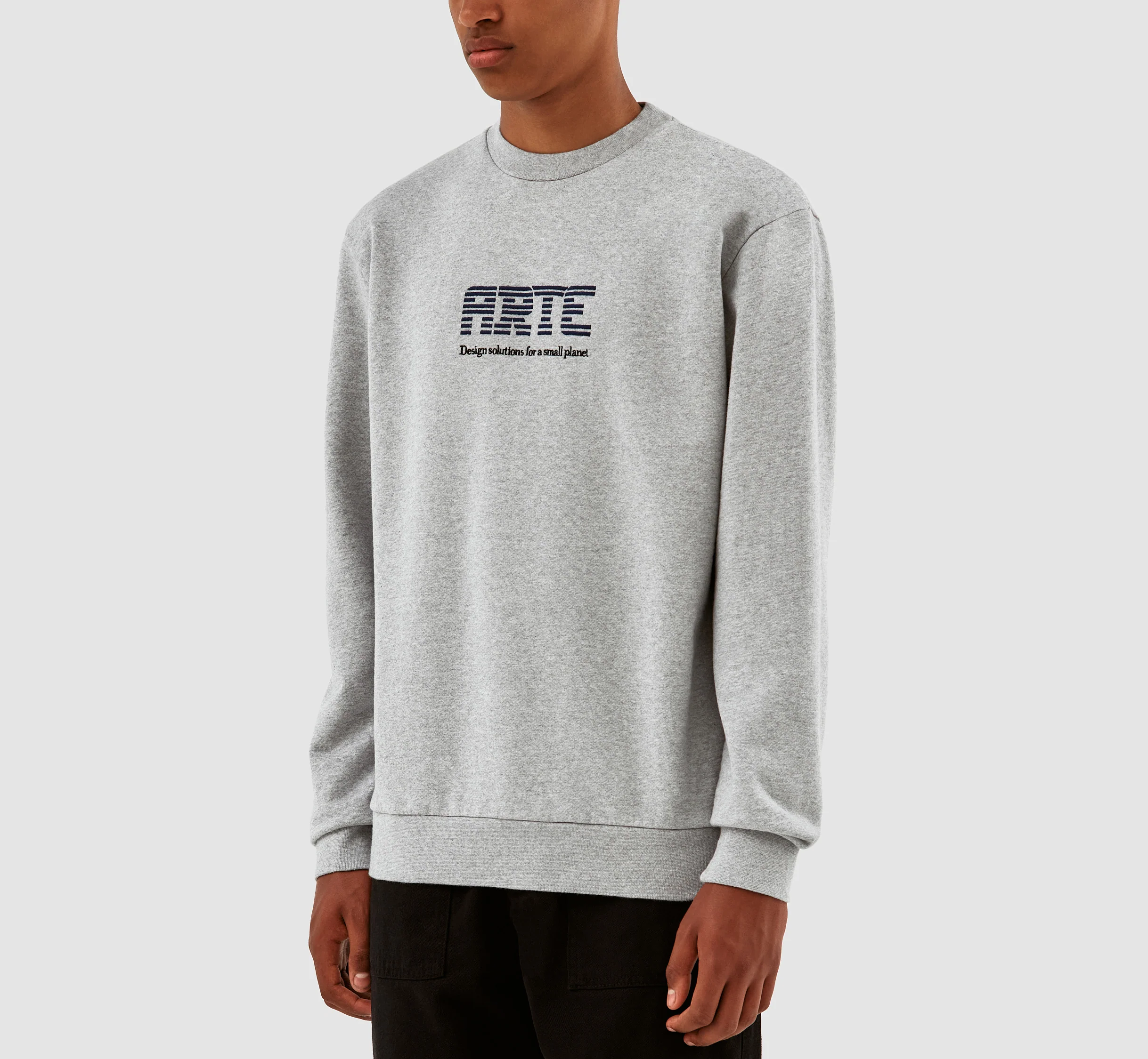 Clarck Block Logo Crewneck - Gris - Image 4