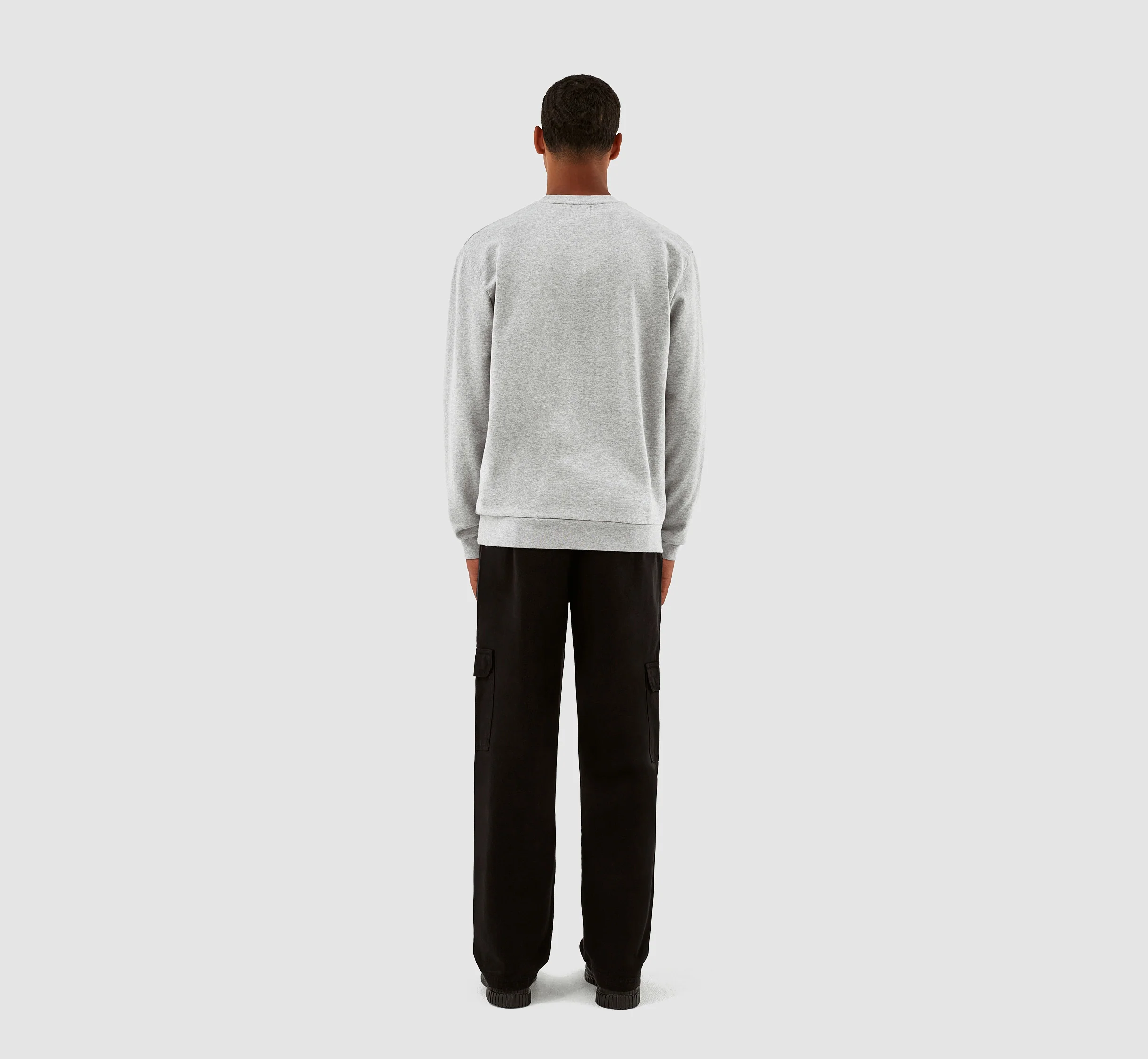 Clarck Block Logo Crewneck - Gris - Image 7