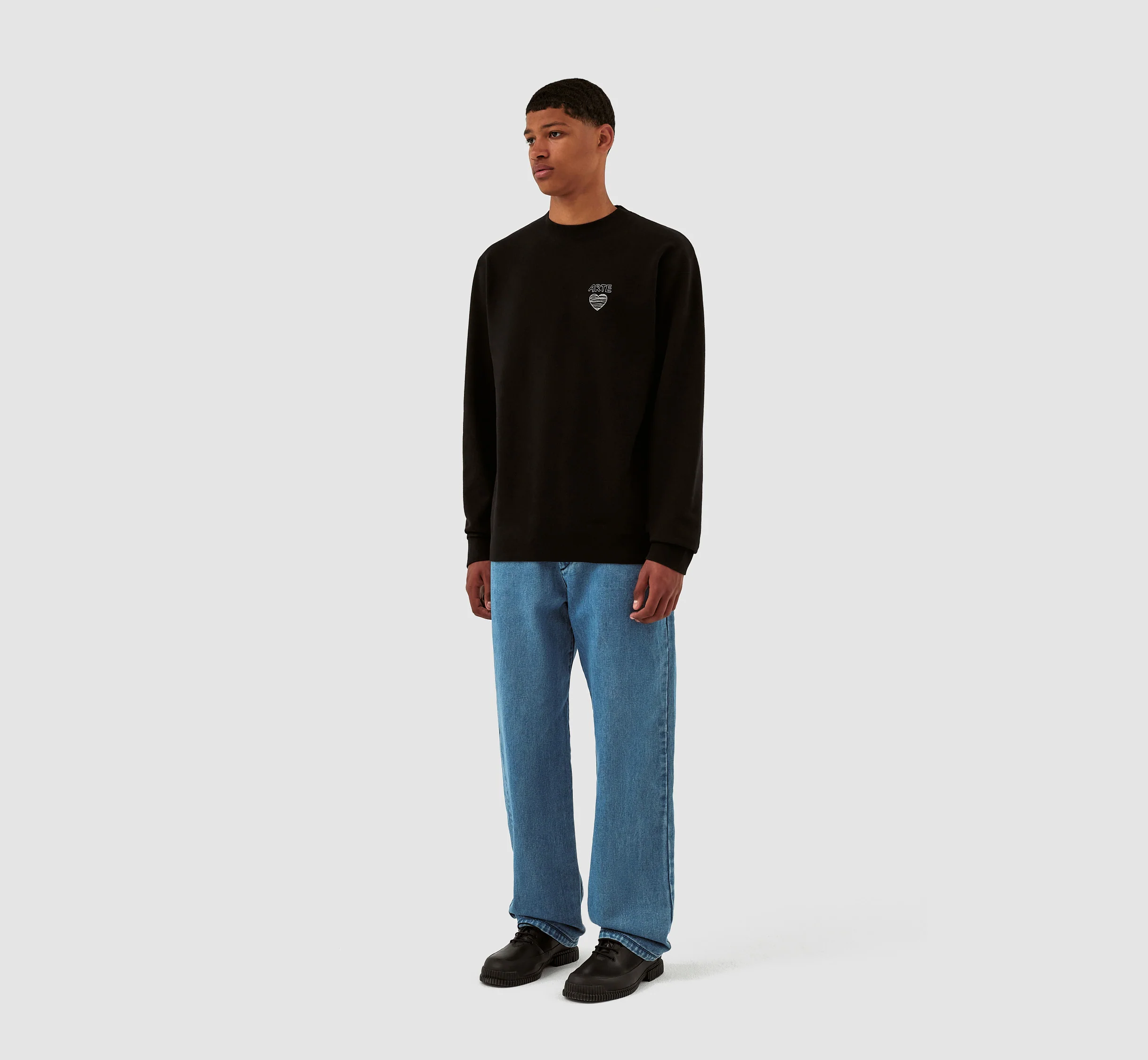 Clarck Scribble Crewneck - Noir - Image 6