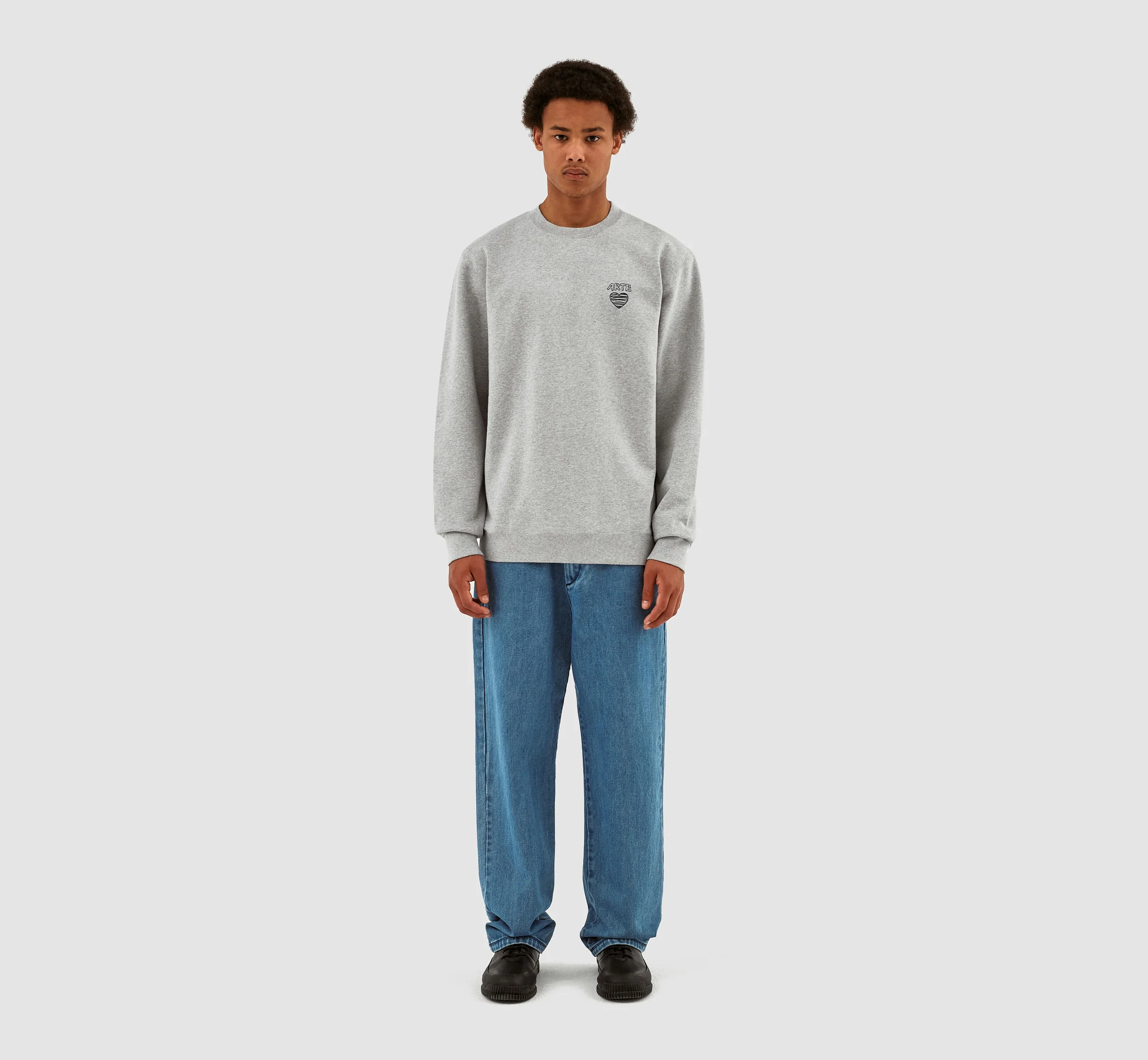 Clarck Scribble Crewneck - Gris - Image 5