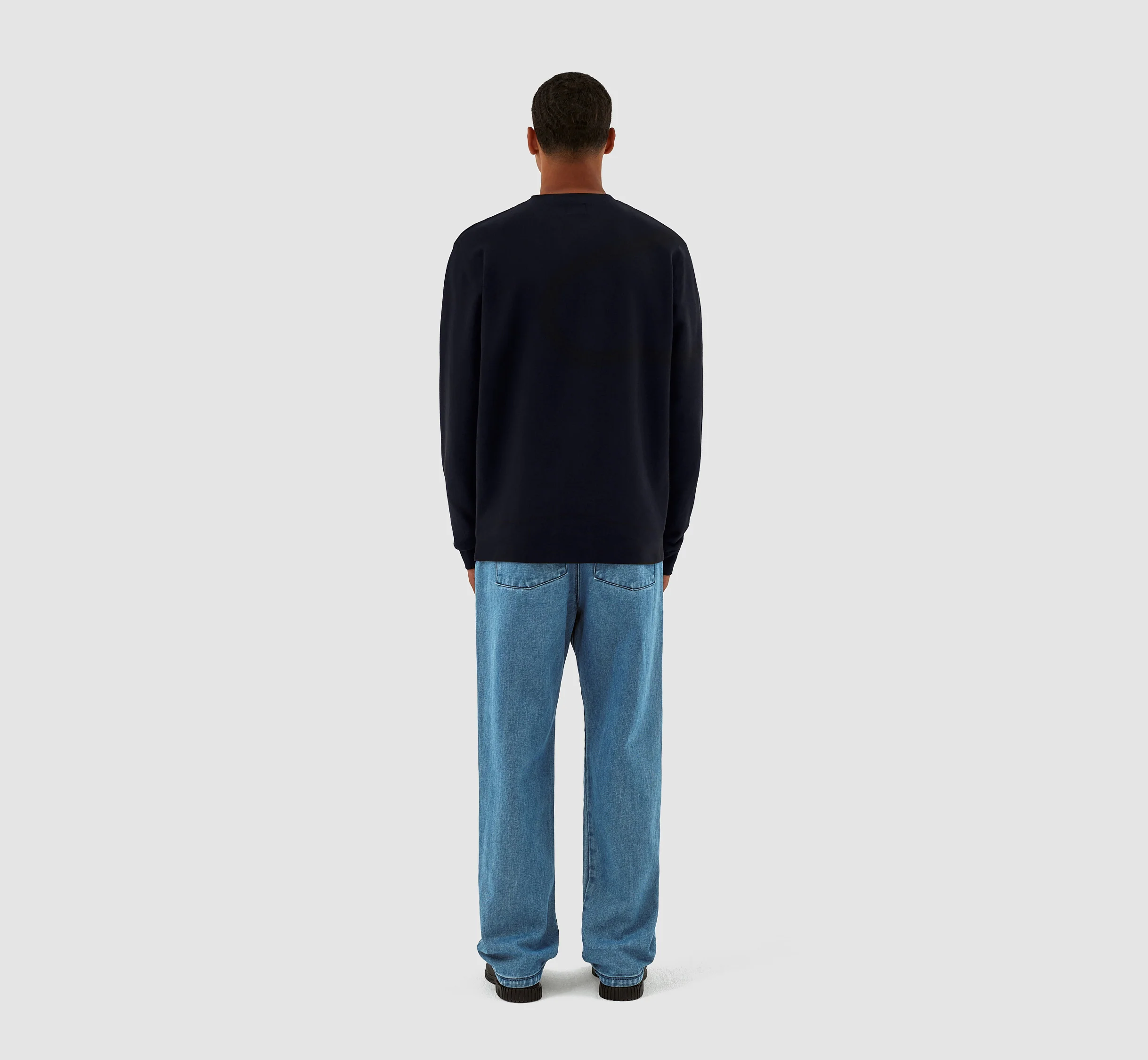 Clarck Scribble Crewneck - Marine - Image 7