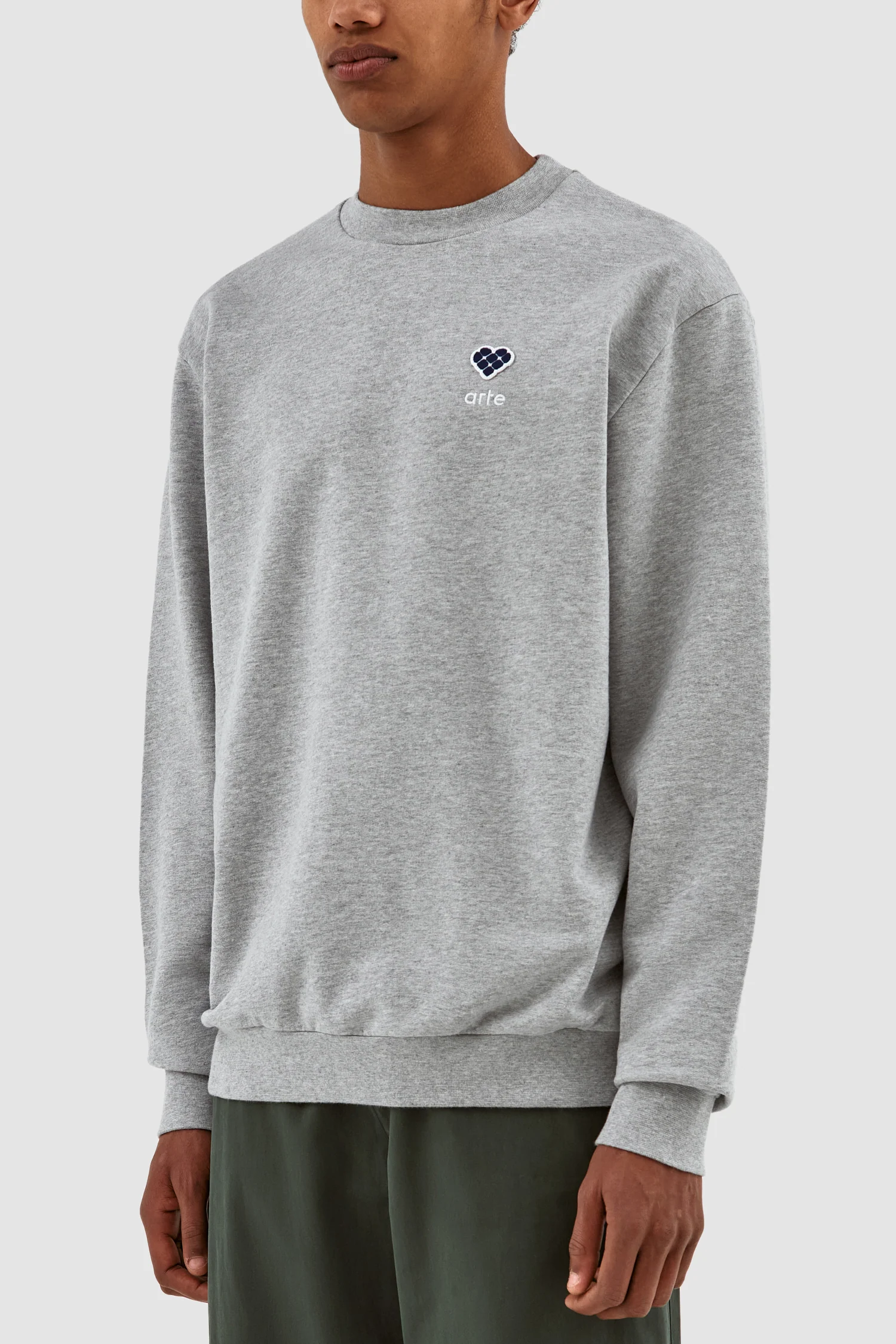 Pull Cohen Heart Patch - Gris - Image 4