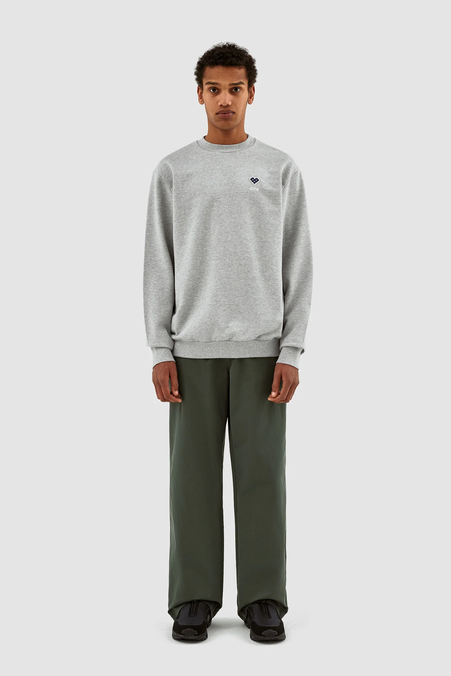 Pull Cohen Heart Patch - Gris - Image 5