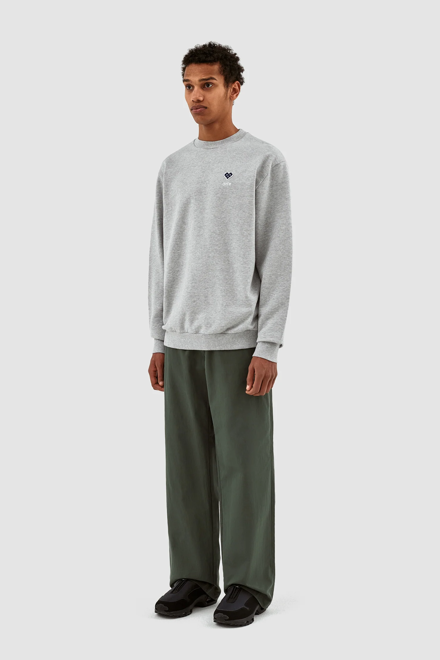 Pull Cohen Heart Patch - Gris - Image 6