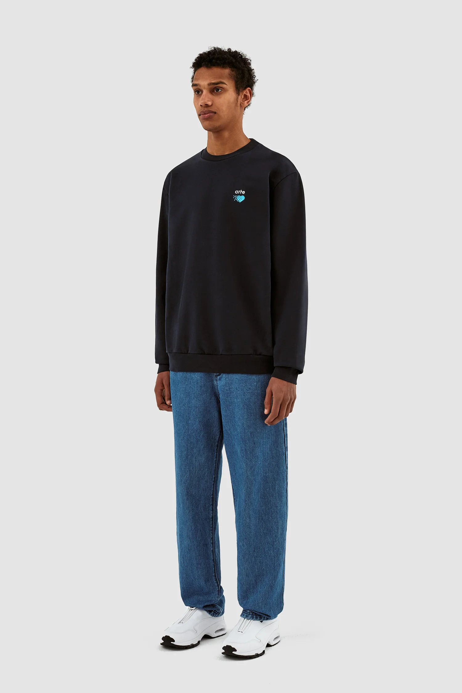 Pull Cohen Pixel Heart - Navy - Image 6