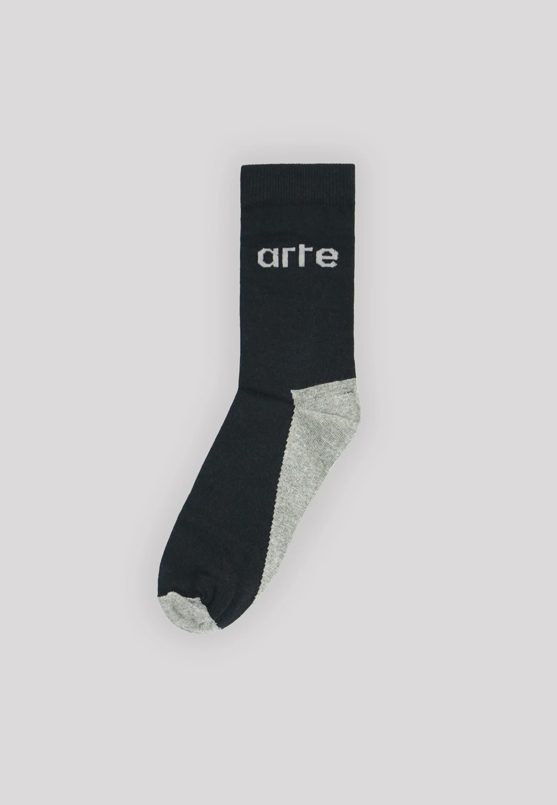 Chaussette Colorblock - Noir/Gris - Image 2