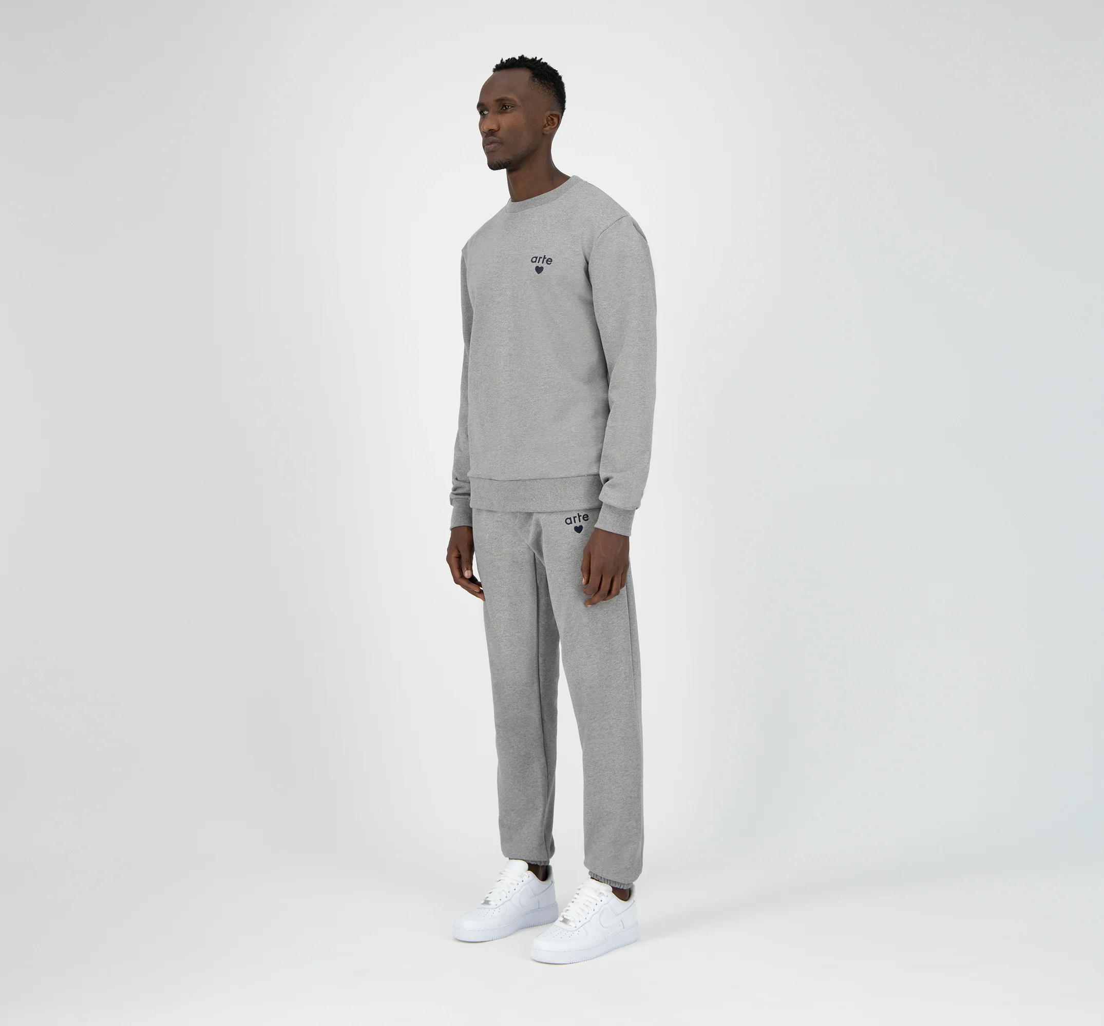 Colson Heart Sweater - Gris - Image 4