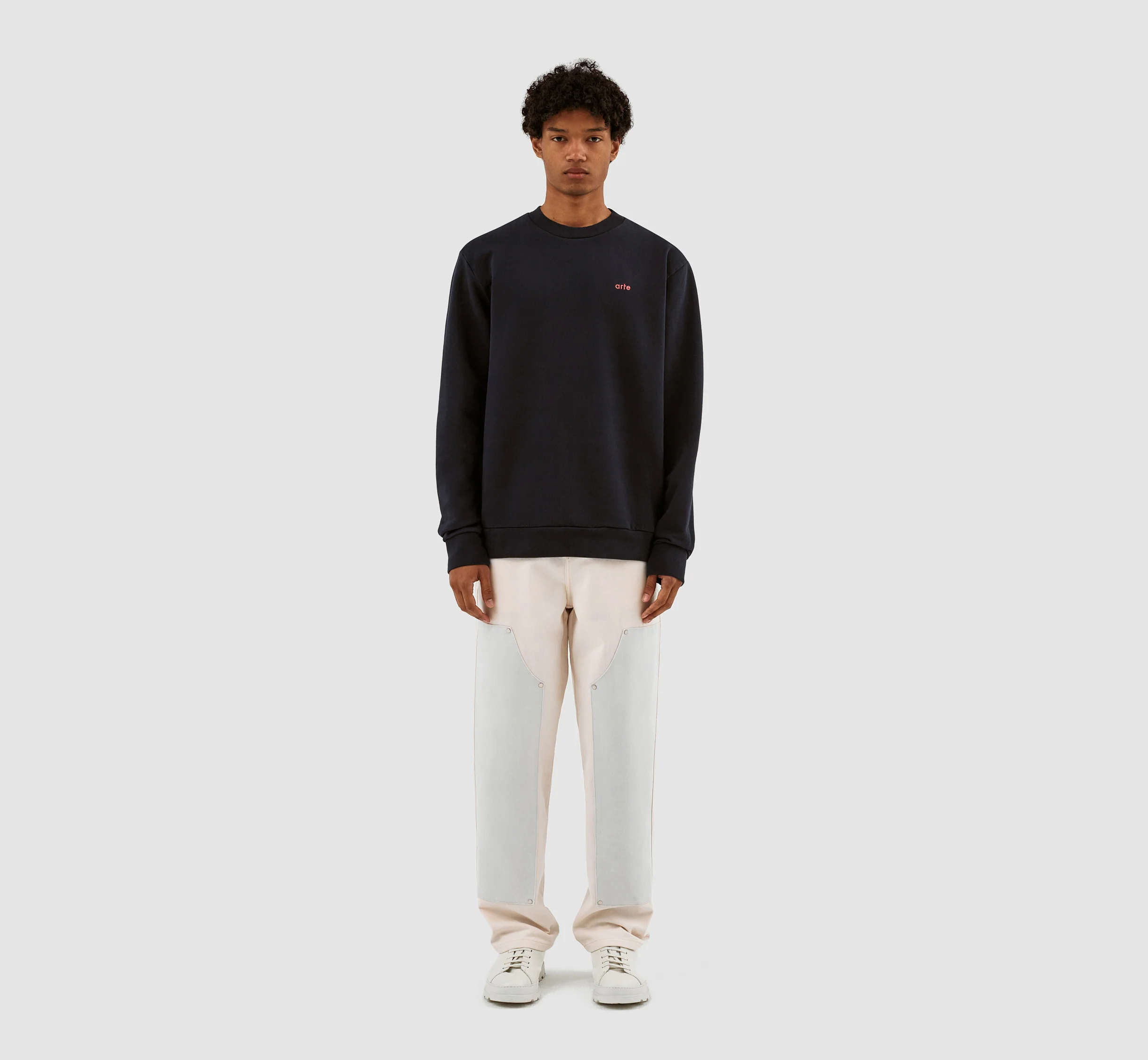 Conrad Back Print Crewneck - Marine - Image 7