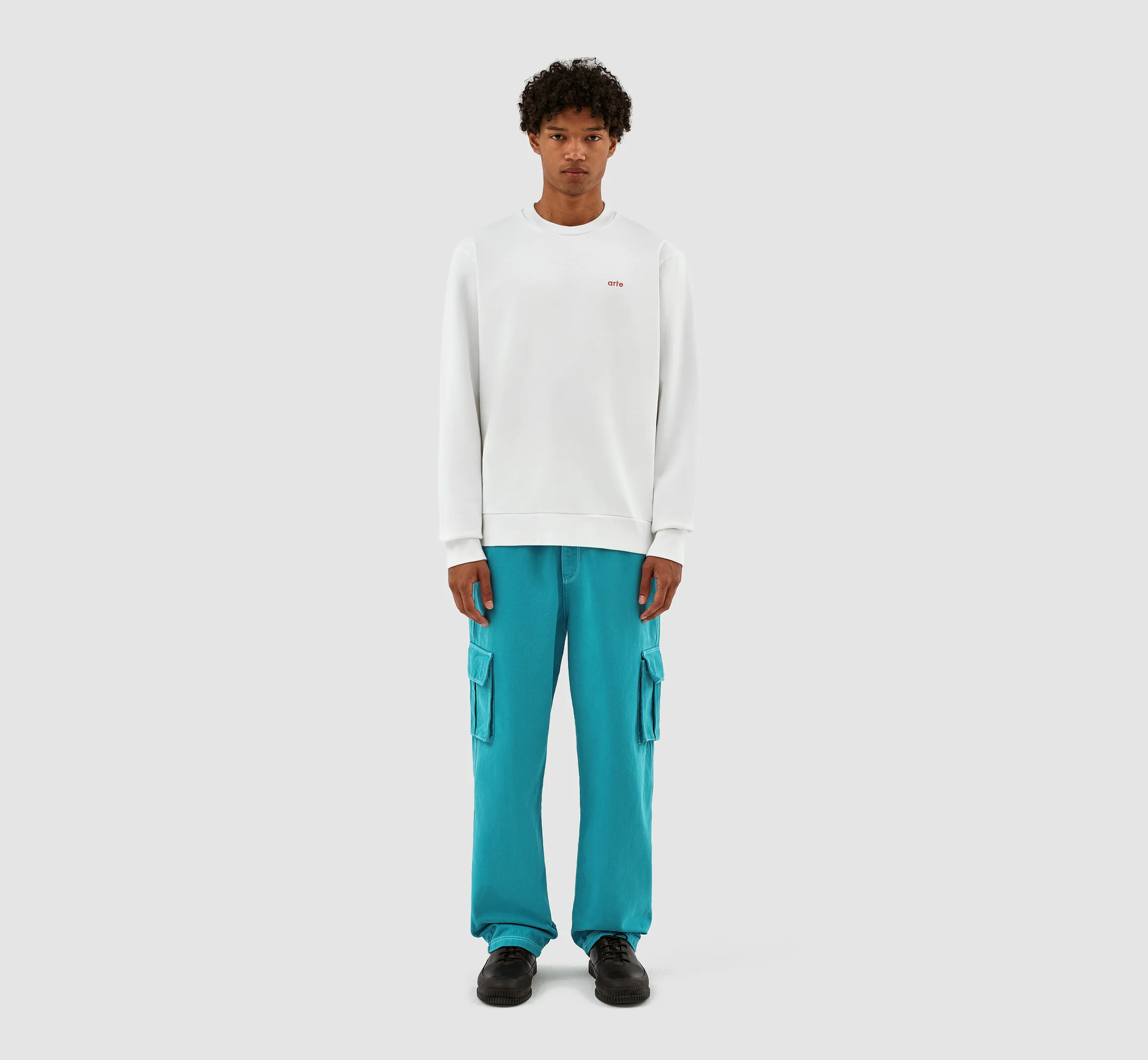 Conrad Back Print Crewneck - Blanc - Image 5