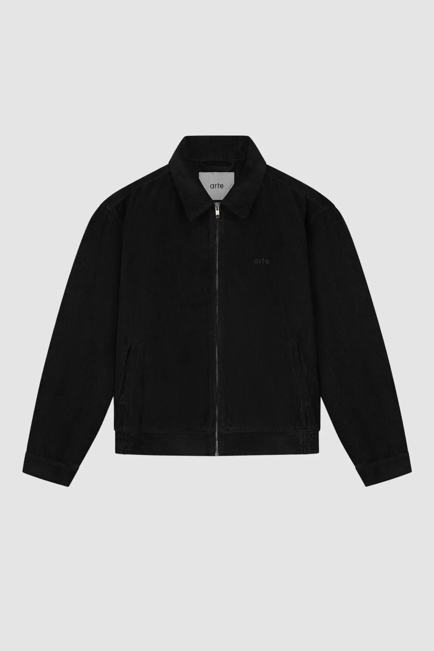 Veste en velours côtelé - Noir - Image 8
