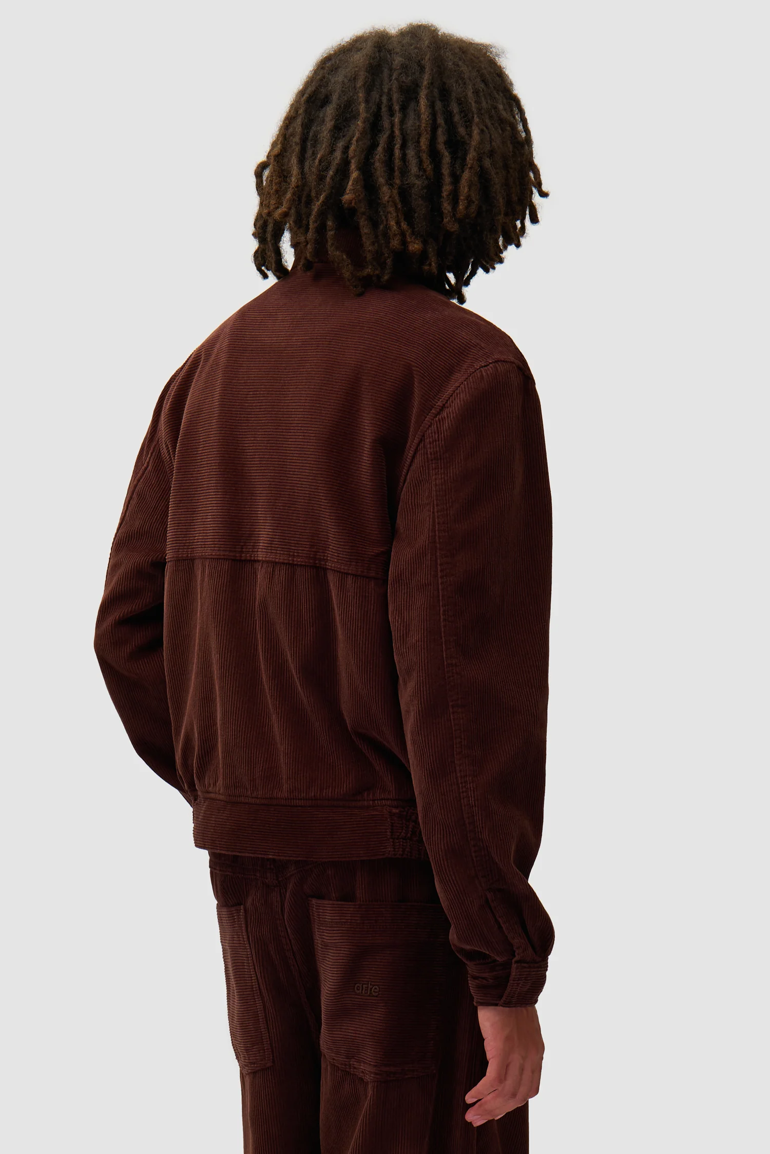 Veste en velours côtelé - Marron - Image 3