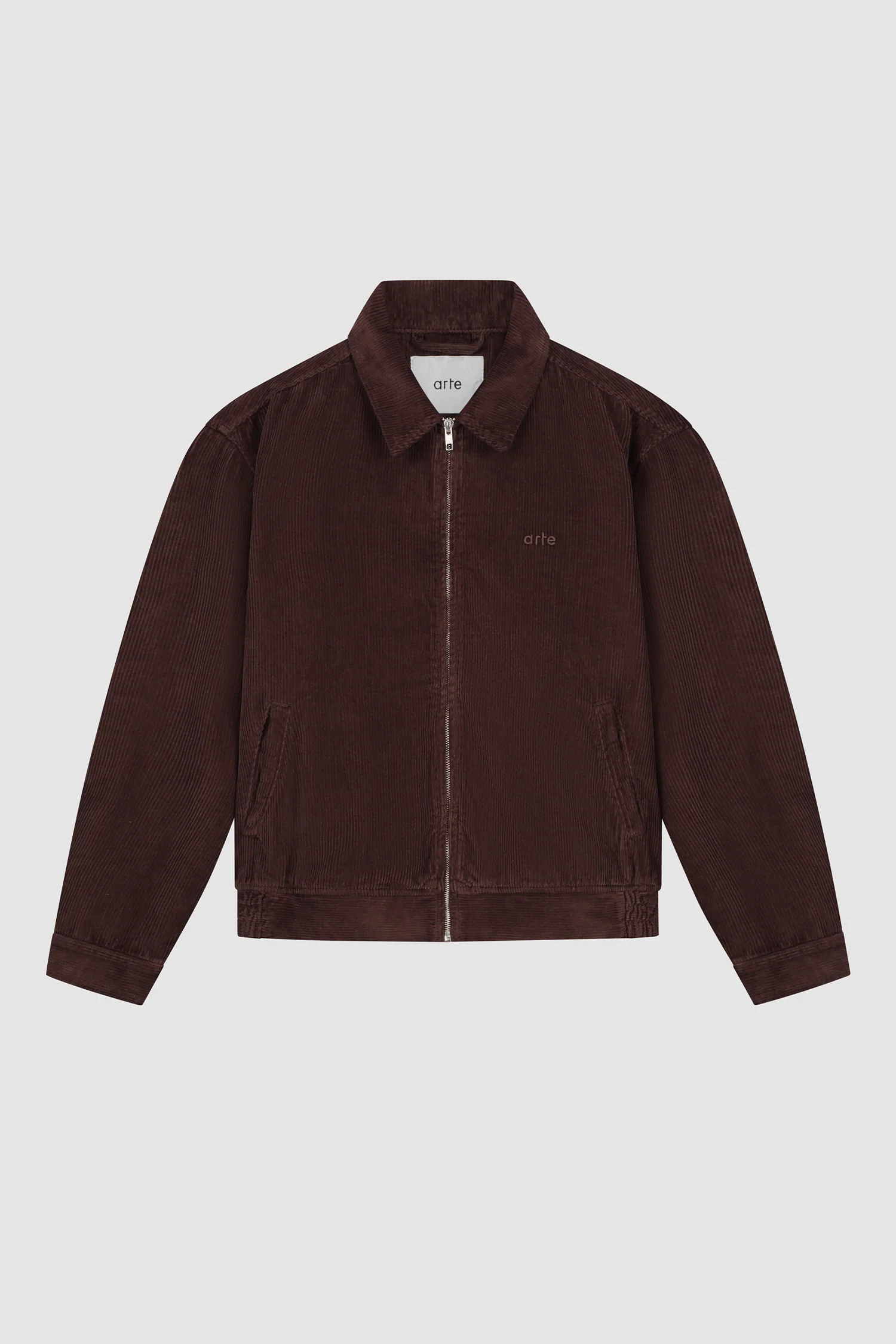 Veste en velours côtelé - Marron - Image 8
