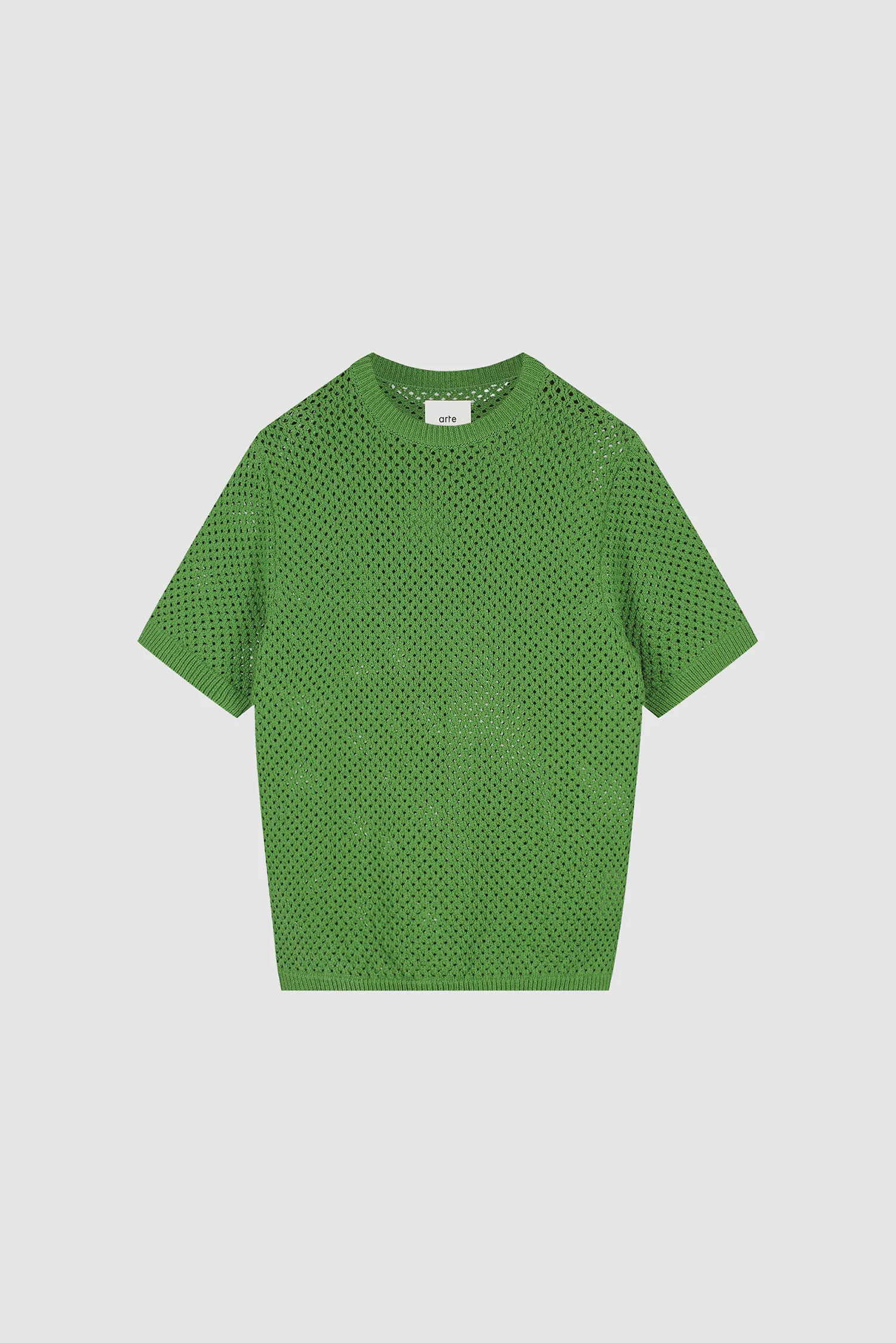T-shirt au crochet - Vert - Image 9