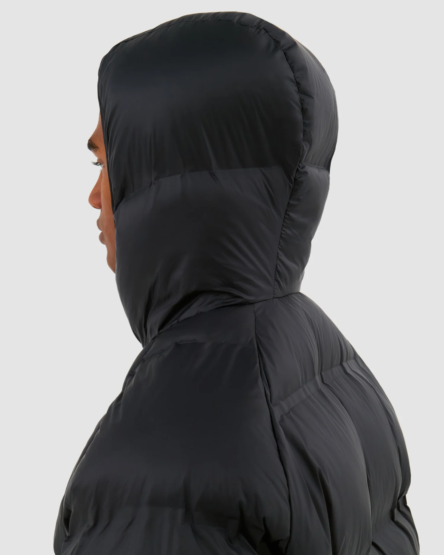 Veste bouffante courte - Noir - Image 9