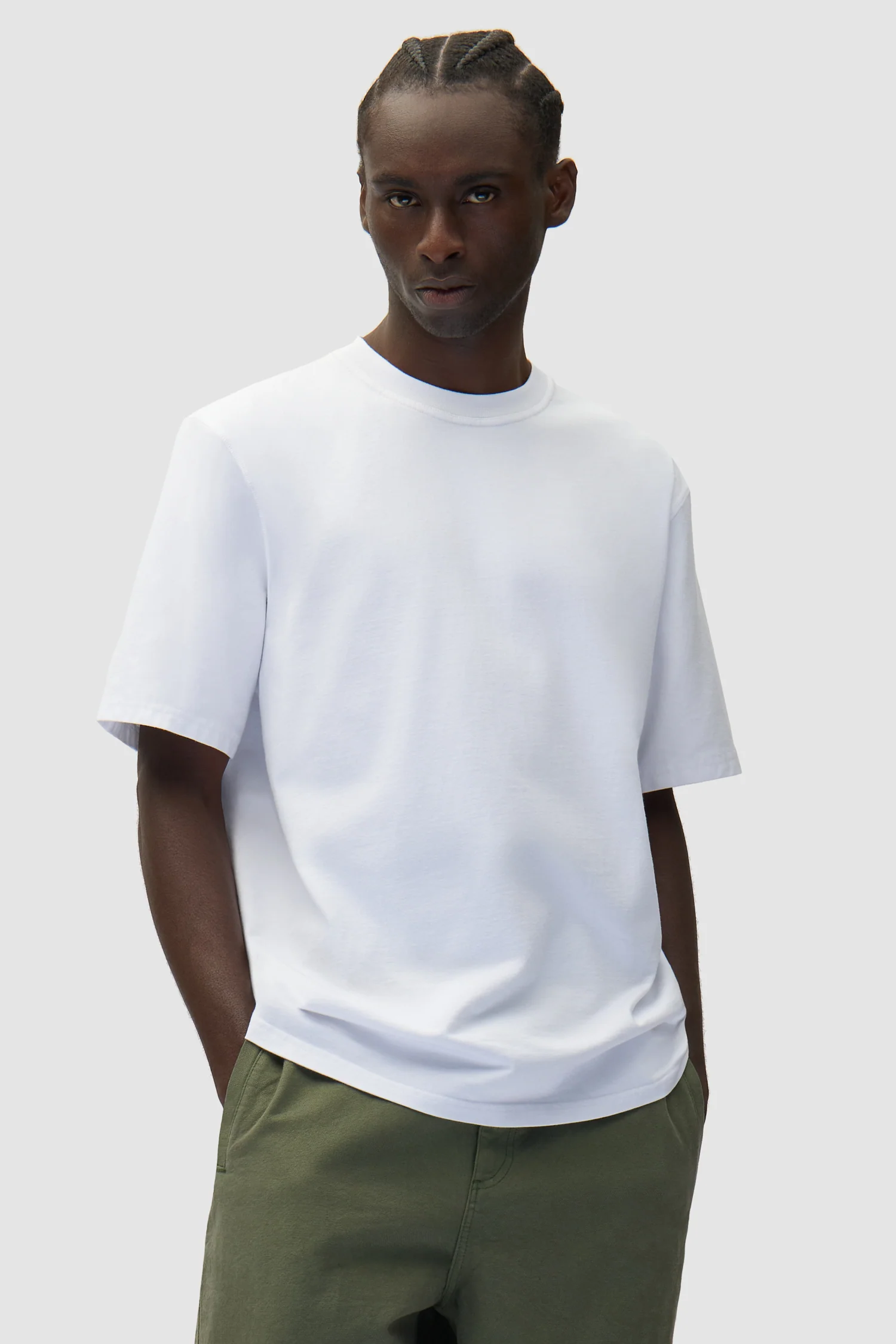 T-shirt imprimé à découpes - Blanc - Image 3