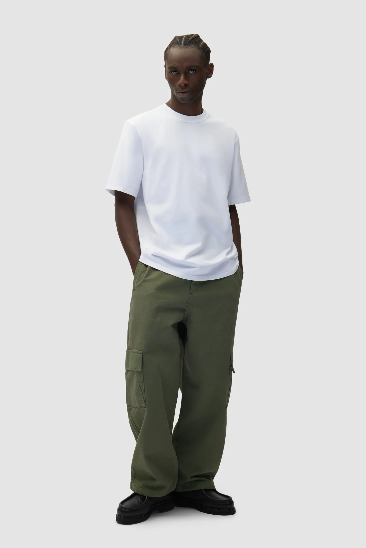 T-shirt imprimé à découpes - Blanc - Image 5