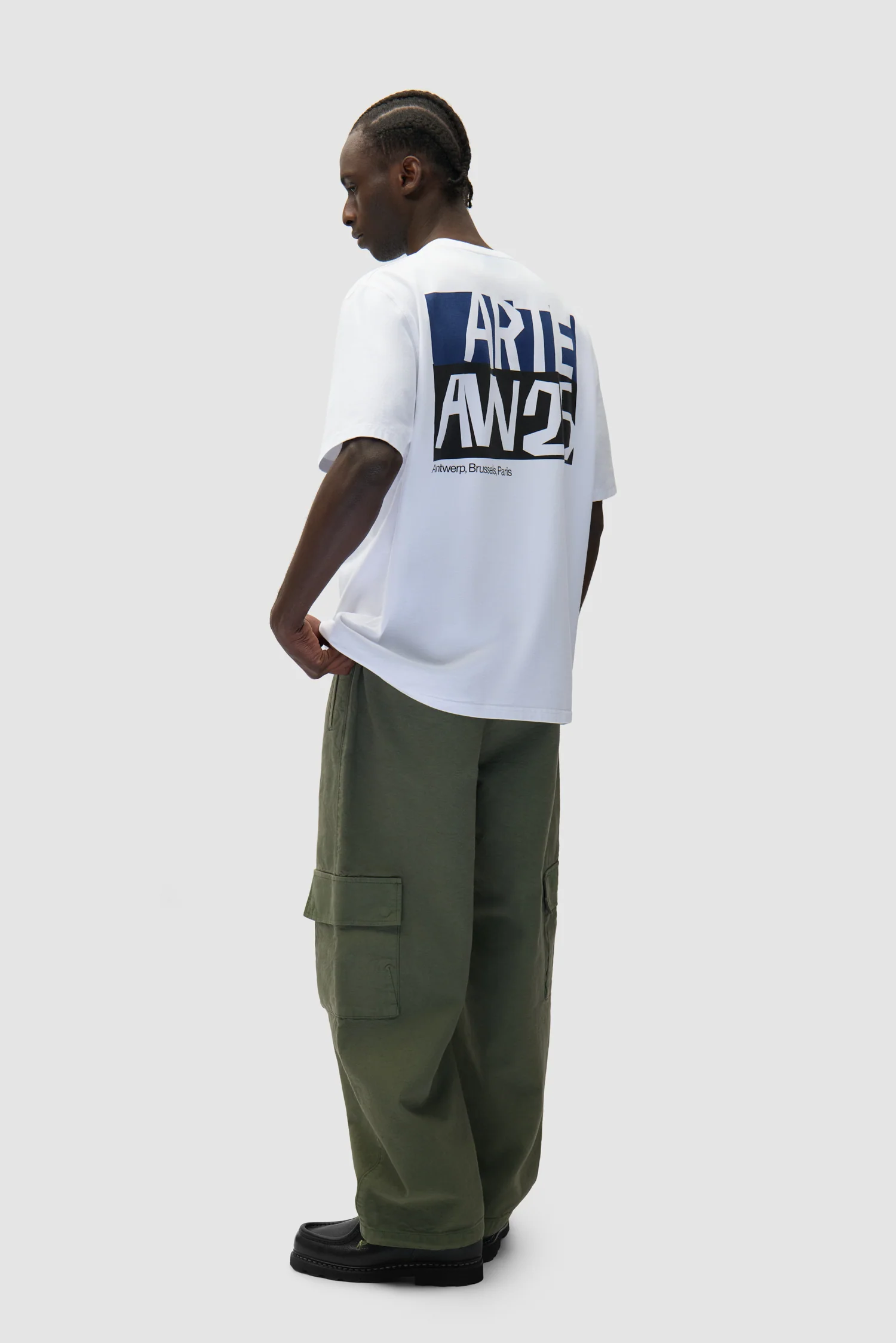 T-shirt imprimé à découpes - Blanc - Image 6