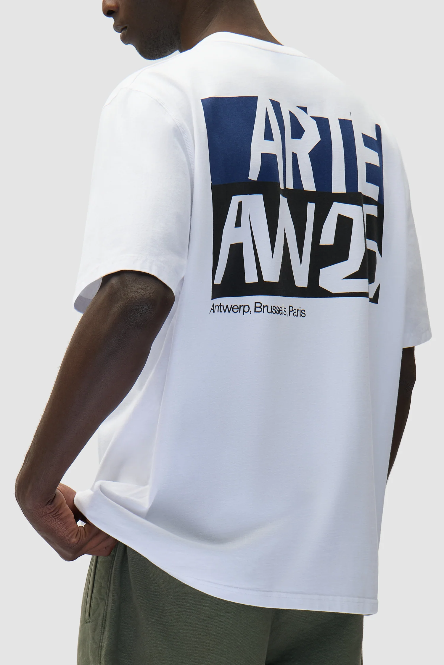 T-shirt imprimé à découpes - Blanc - Image 7