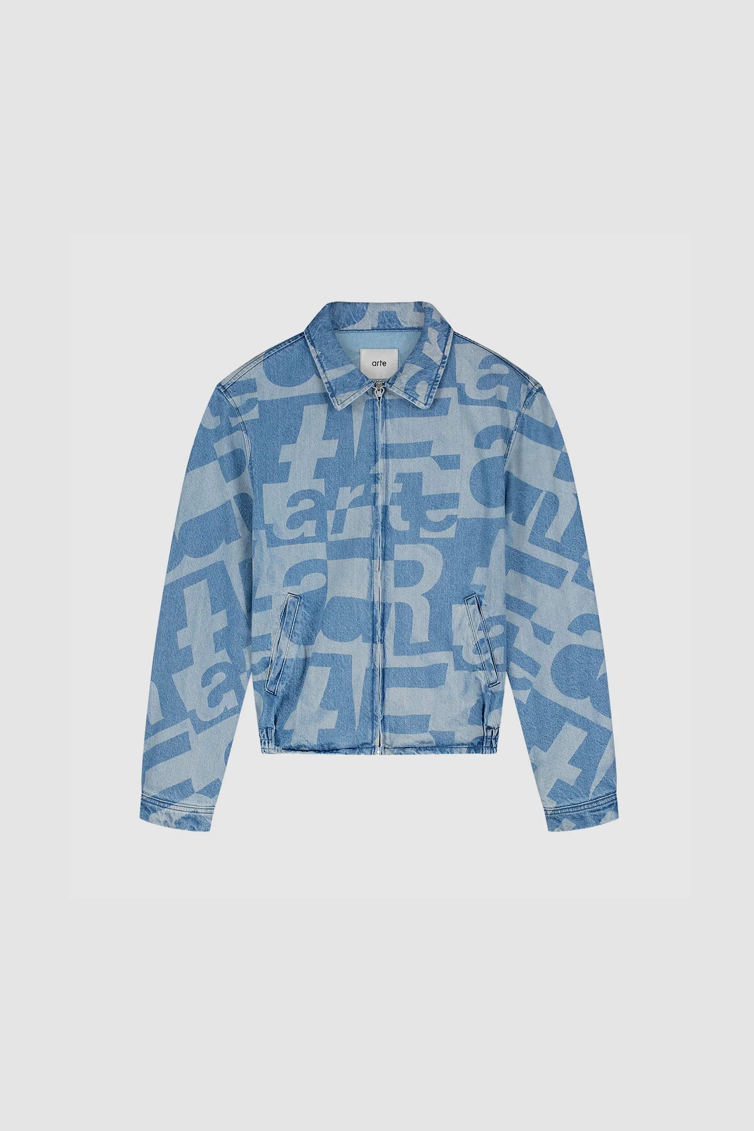 Veste en denim intégral - Denim brut - Image 9