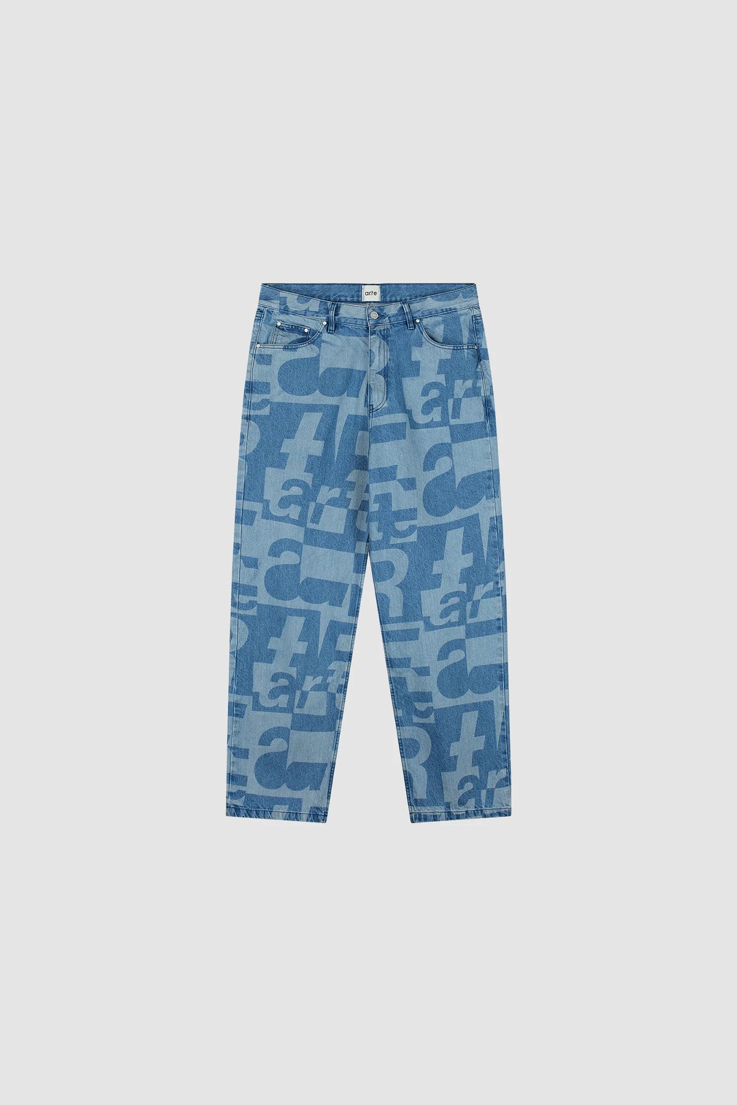 Pantalon en denim intégral - Denim brut - Image 10