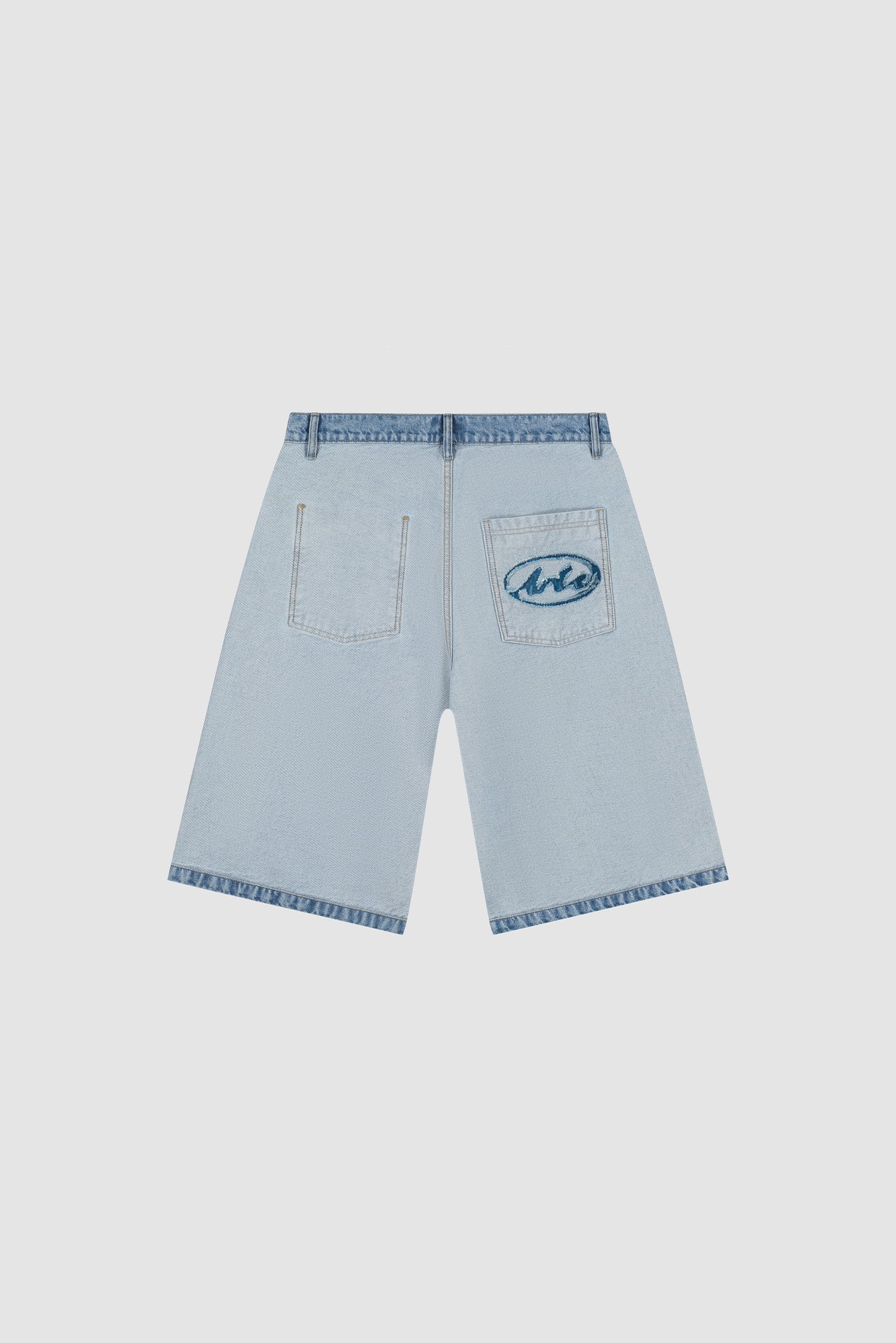 Short en jean Inside/Out - Denim Bleach - Image 11