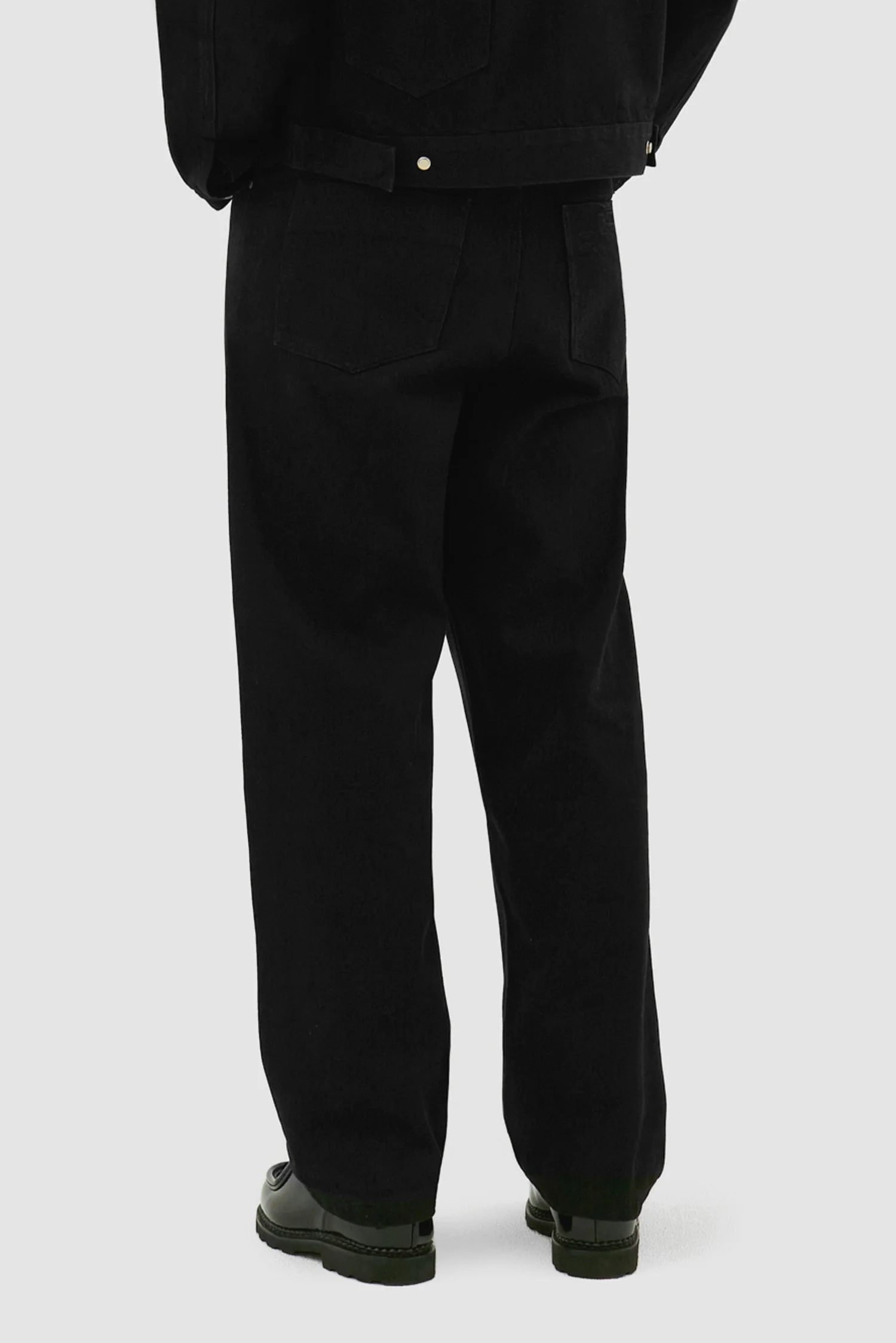 Pantalon en denim - Noir - Image 3