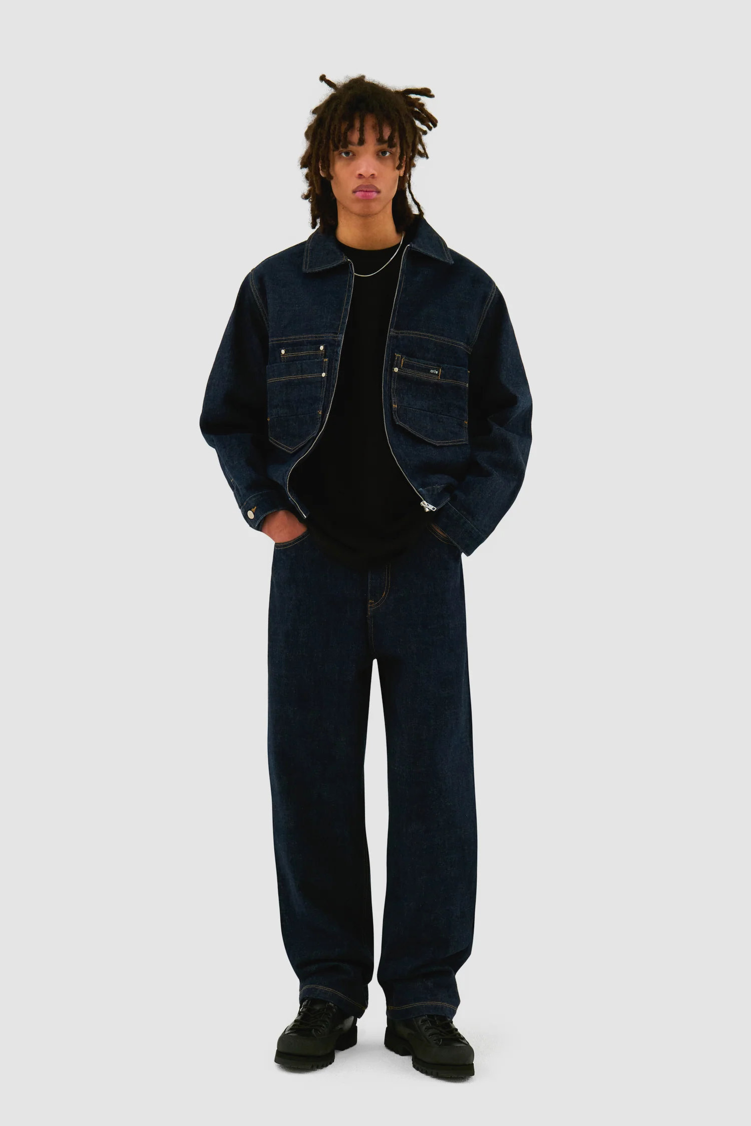 Pantalon en denim - Raw Denim - Image 4