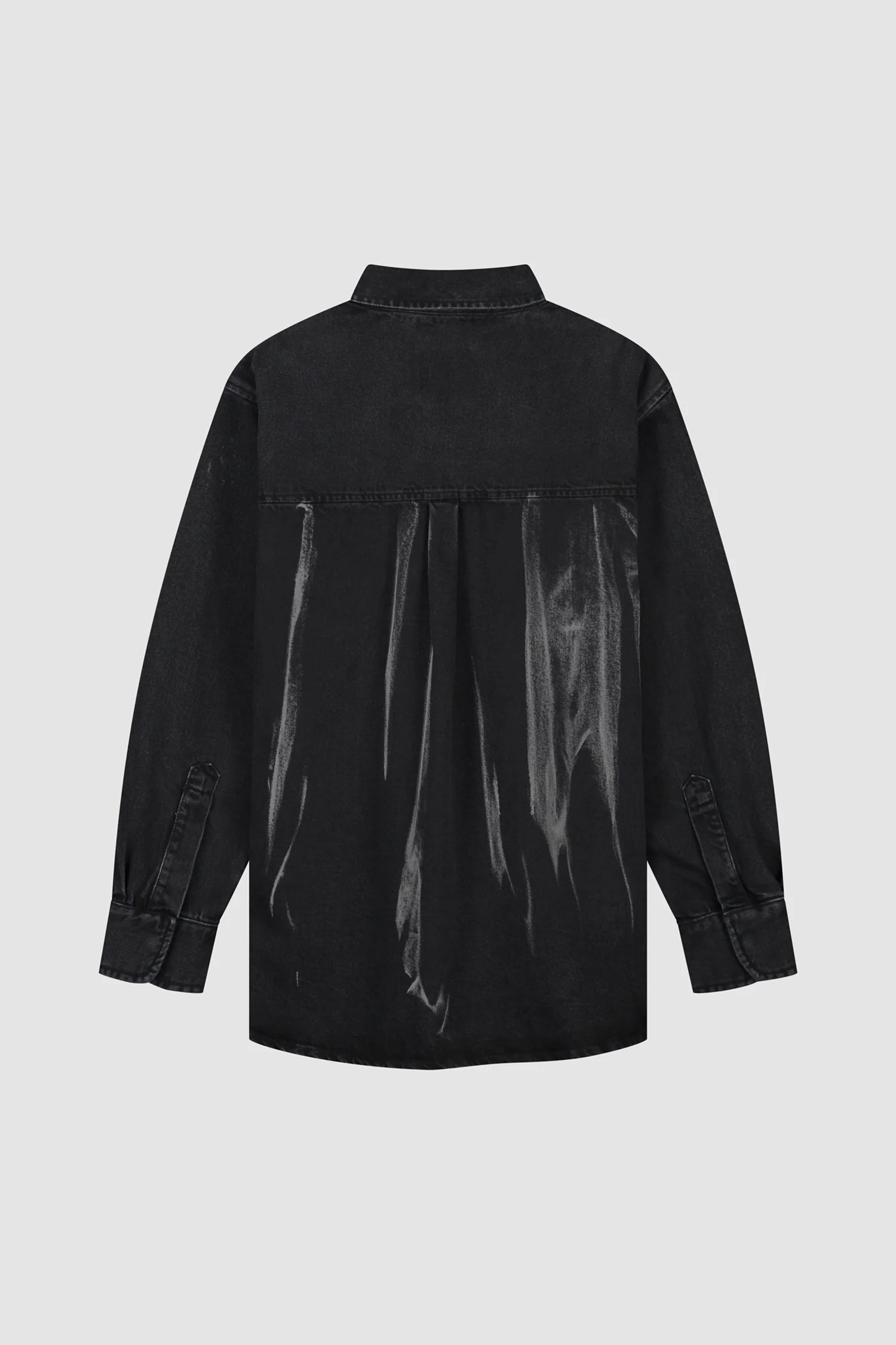 Chemise en denim - Denim noir - Image 9