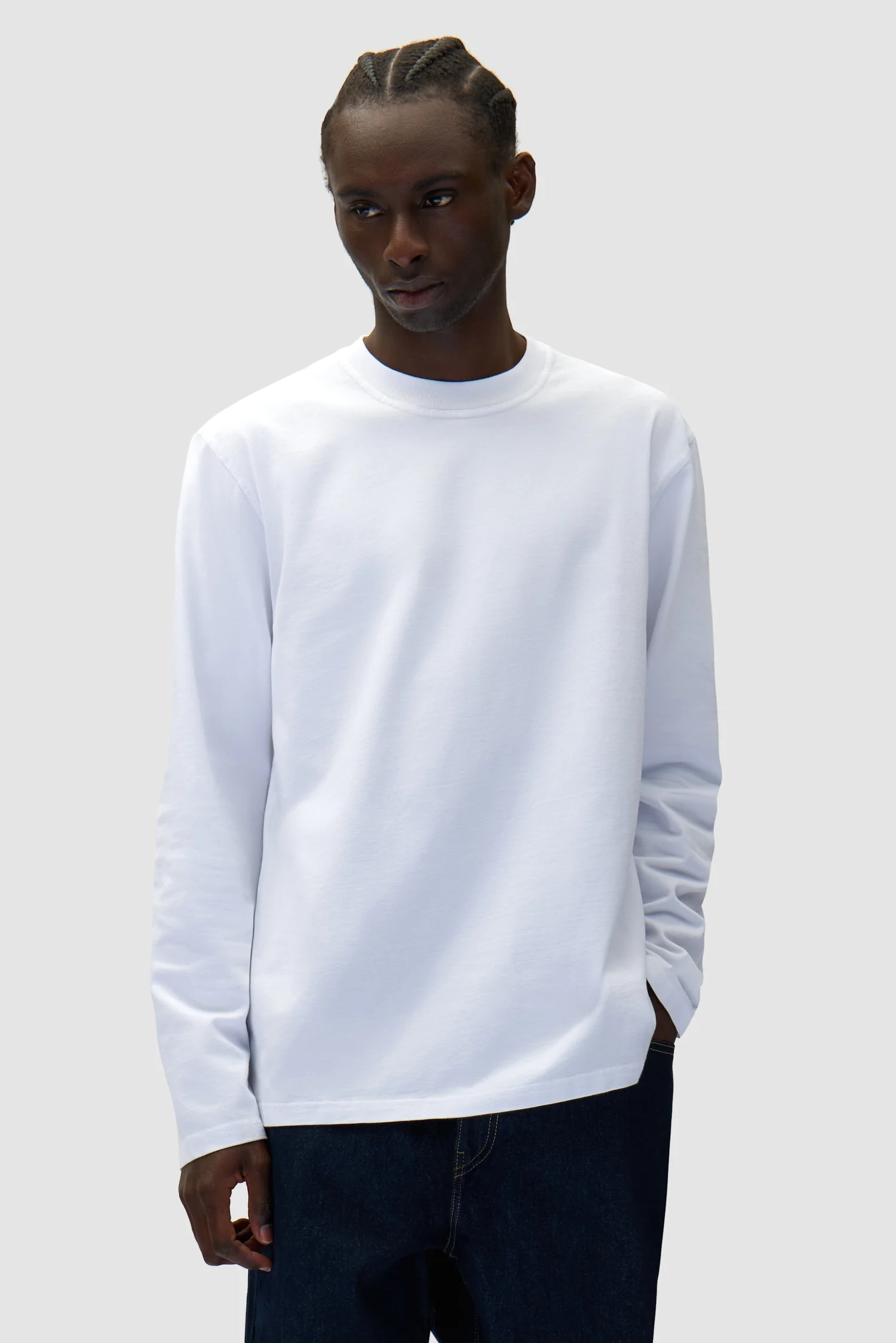 Diels Scribble Longsleeve - Blanc - Image 3