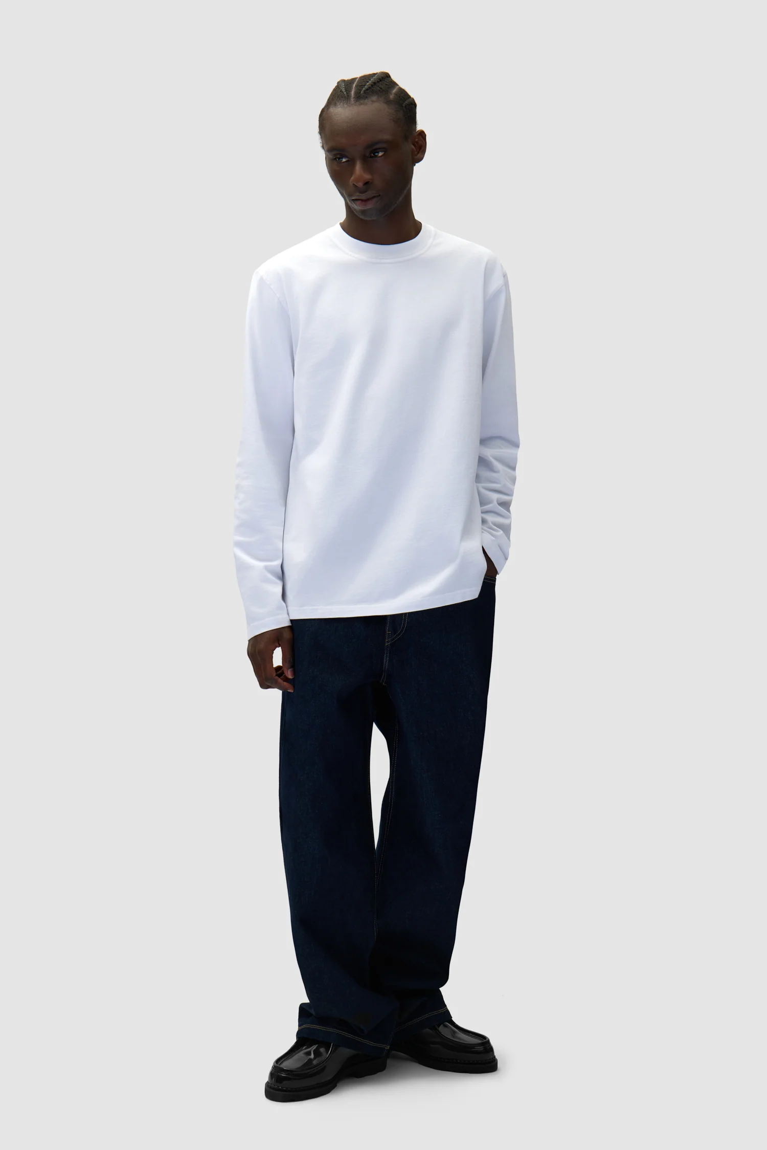 Diels Scribble Longsleeve - Blanc - Image 4