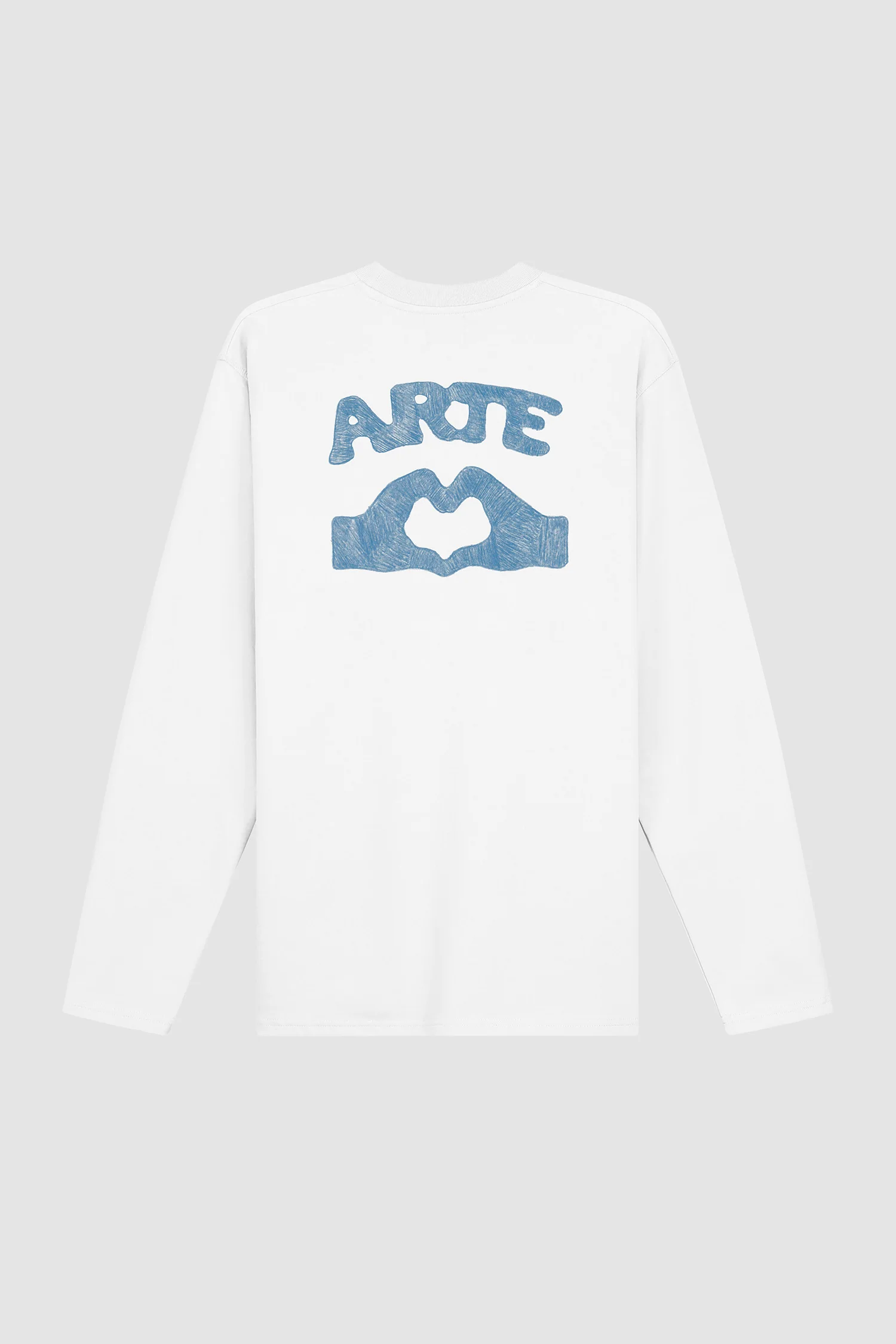 Diels Scribble Longsleeve - Blanc - Image 8
