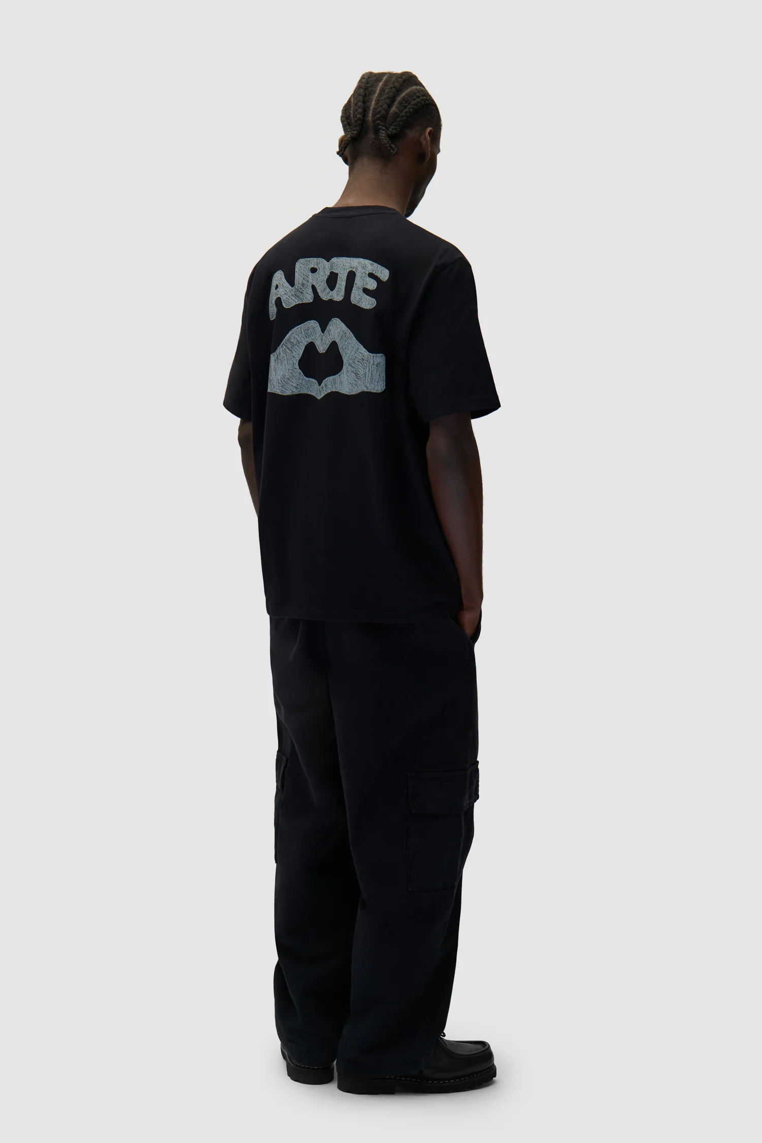 T-shirt Diels Scribble - Noir - Image 5