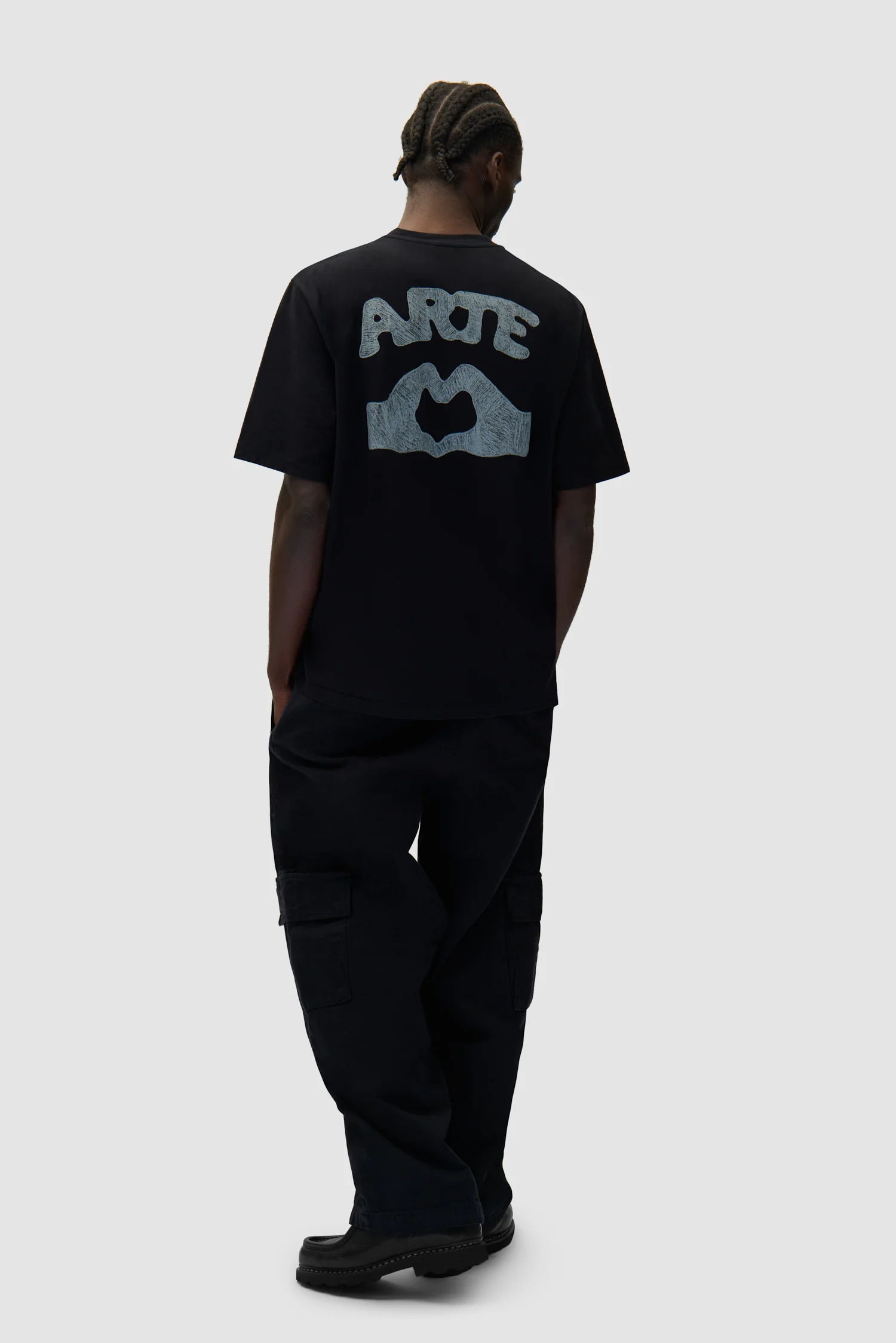 T-shirt Diels Scribble - Noir - Image 6