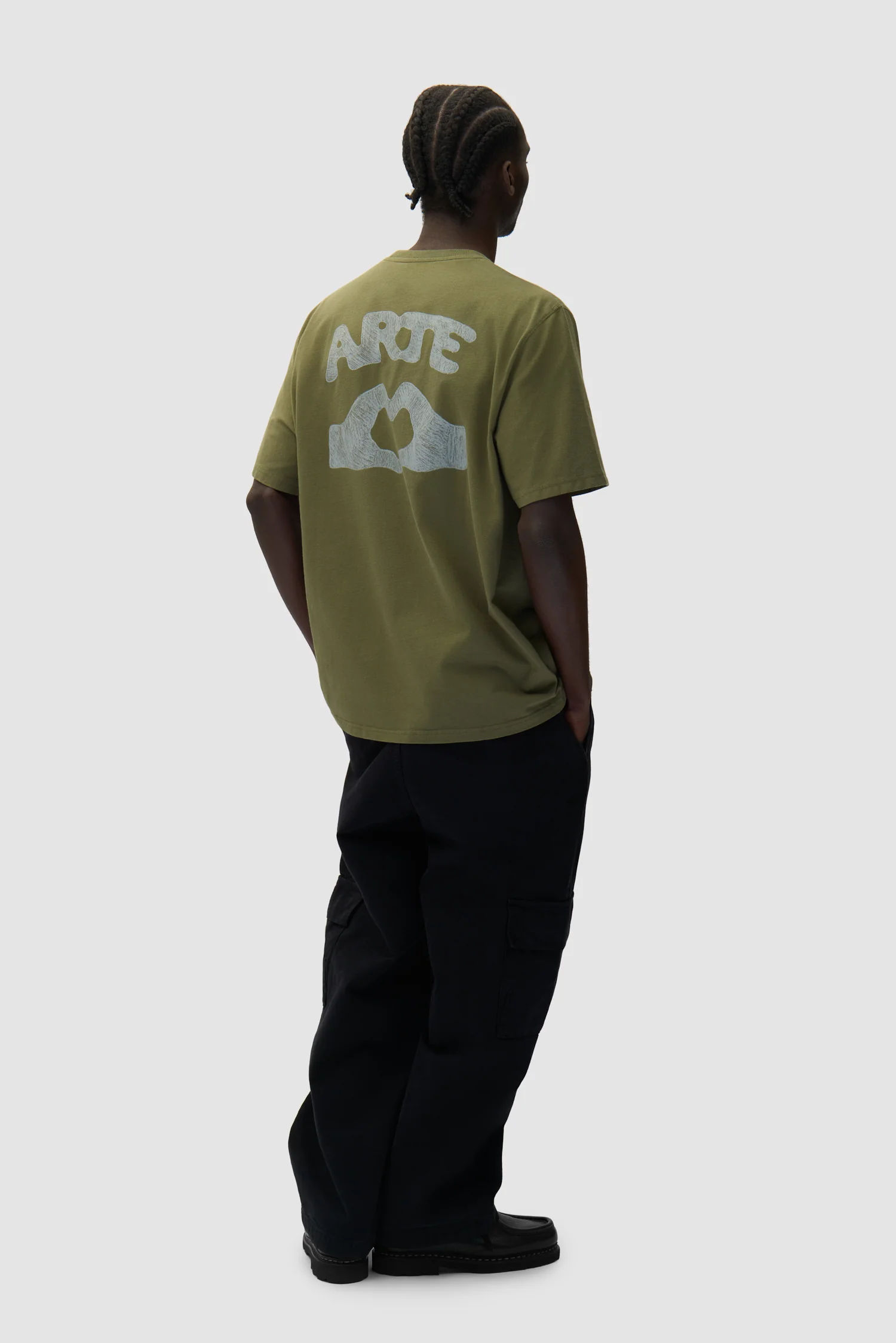 Diels Scribble T-shirt - Vert - Image 6