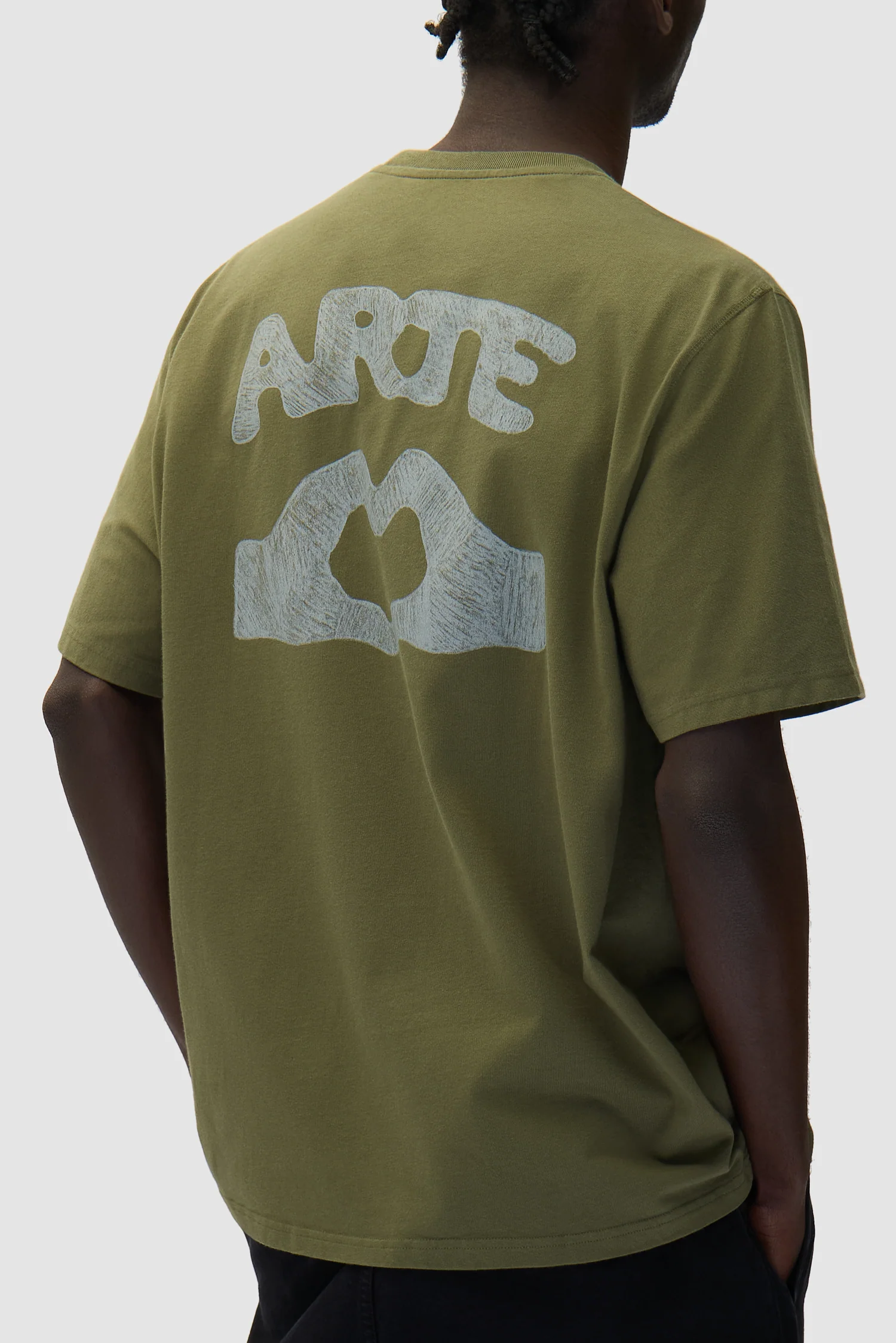 Diels Scribble T-shirt - Vert - Image 7