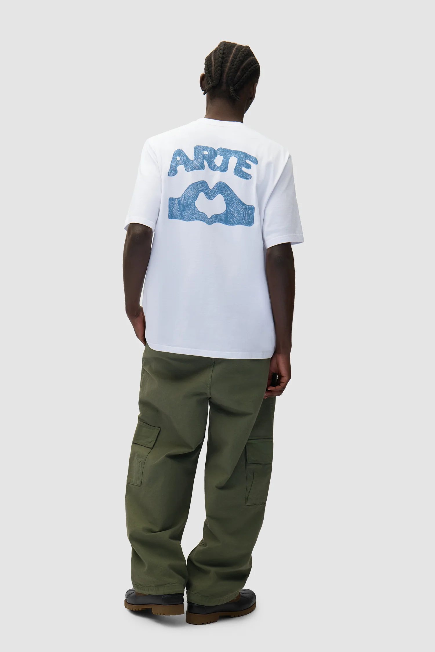 T-shirt Diels Scribble - Blanc - Image 5